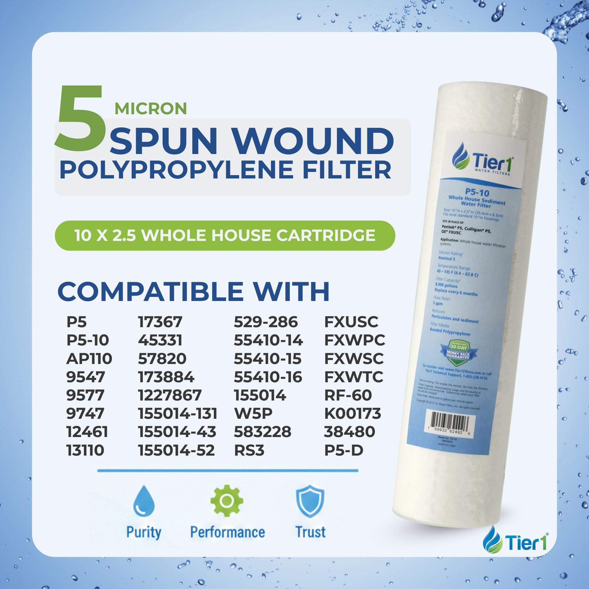 Tier1 TIER1-AP110-934 Replacement-Water-Filters-Cartridges - View #3