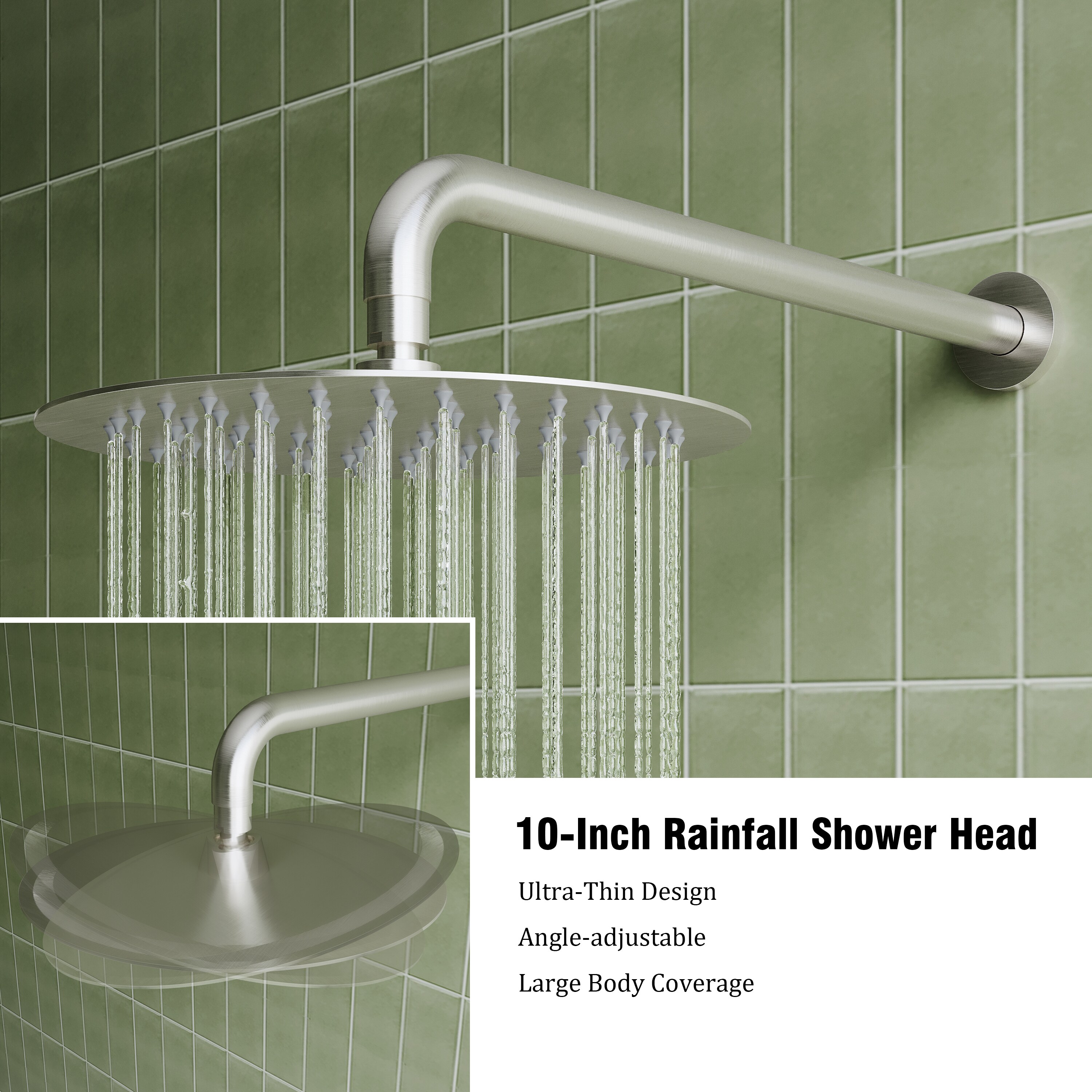 WELLFOR QJ-C-117933B Showerhead-Bar-Panels - View #3
