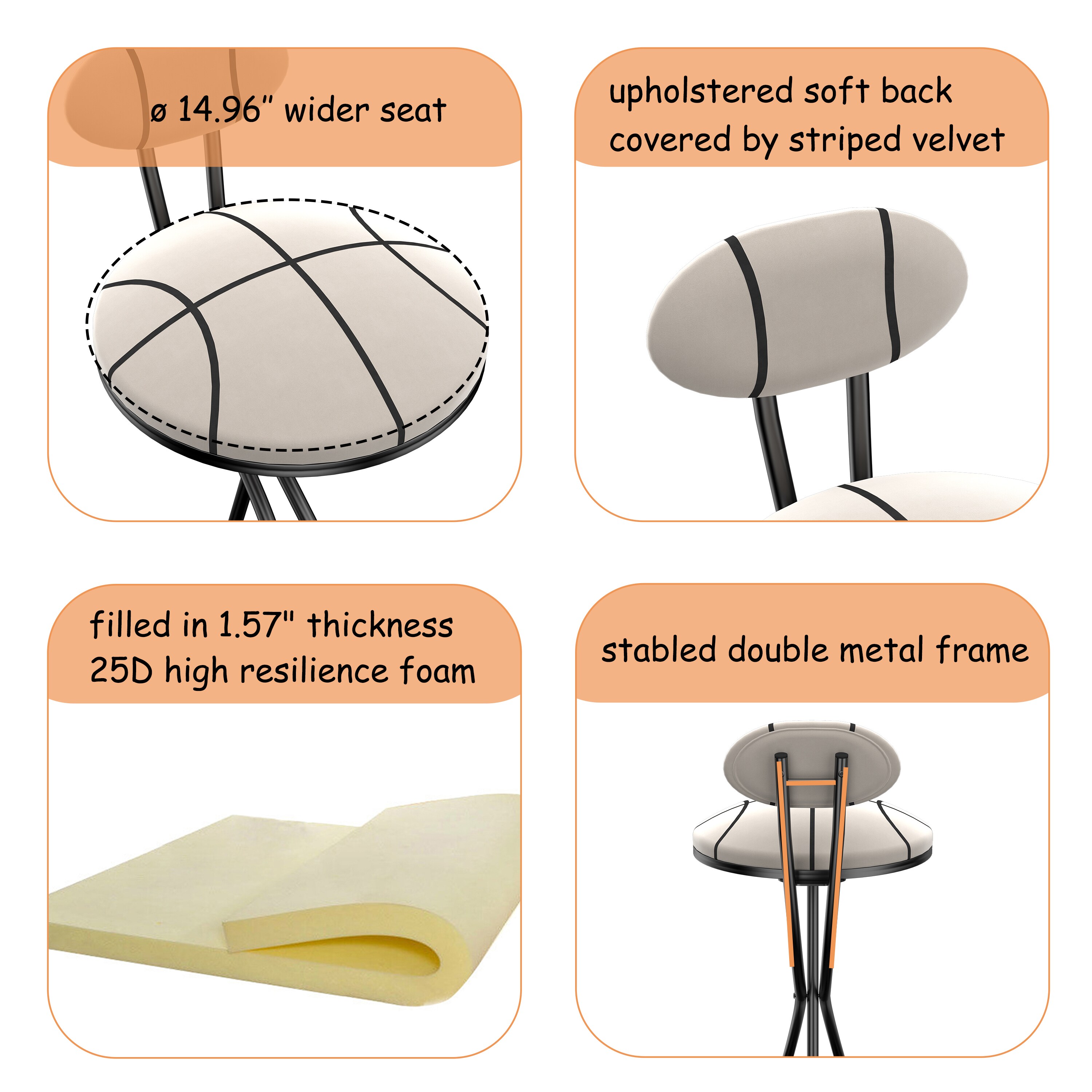 LOVMOR SF-M-W1757P345495 stools - View #8