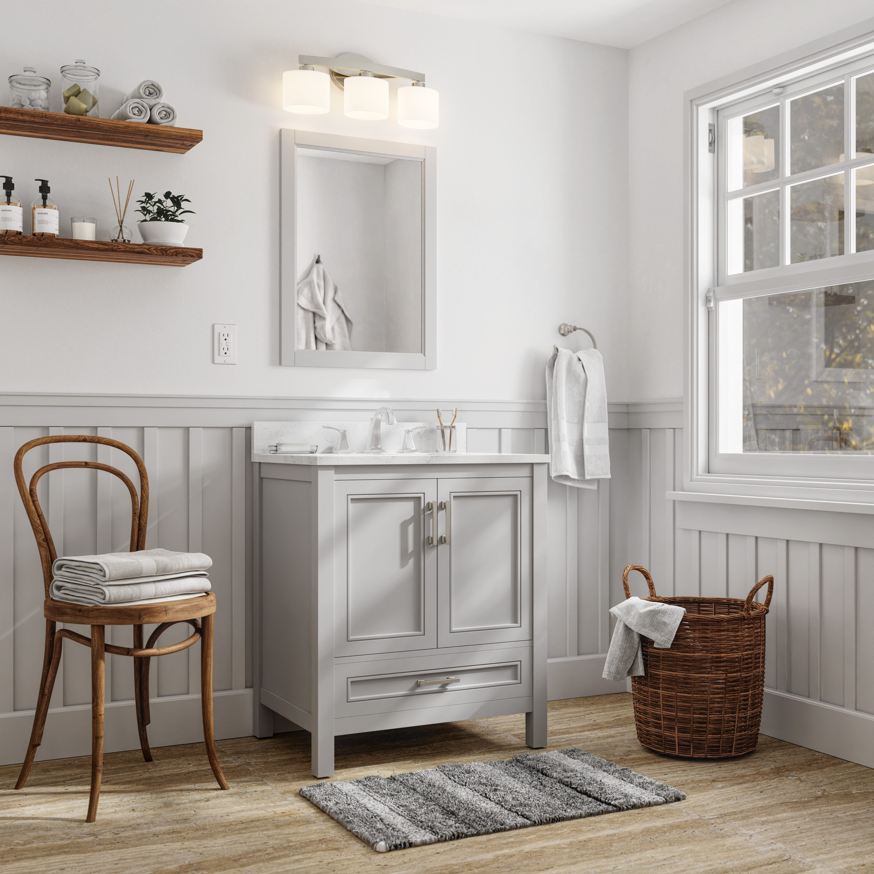 allen + roth 1541VA-30-242-925 Bath-Vanity-Combo - View #7