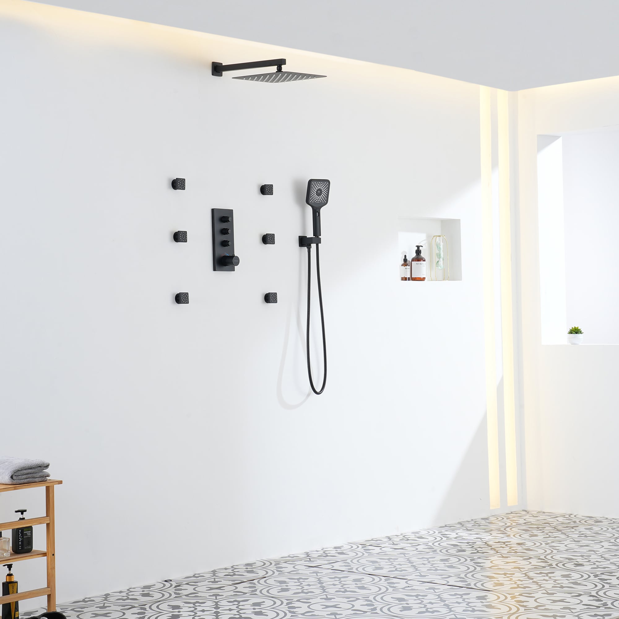 Tatayosi T352708 Showerhead-Bar-Panels - View #3