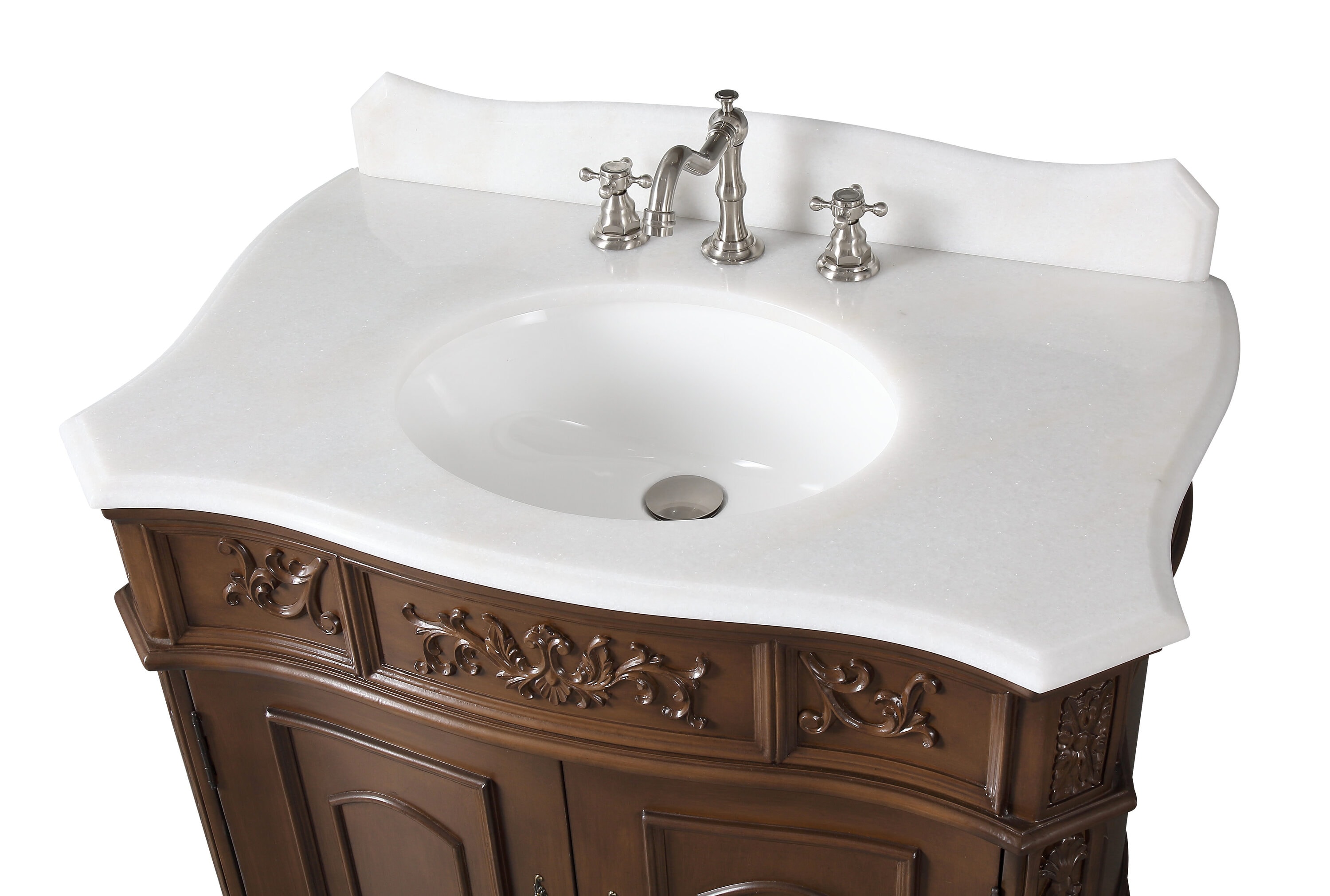 Benton Collection HF021W-TK Bath-Vanity-Combo - View #4