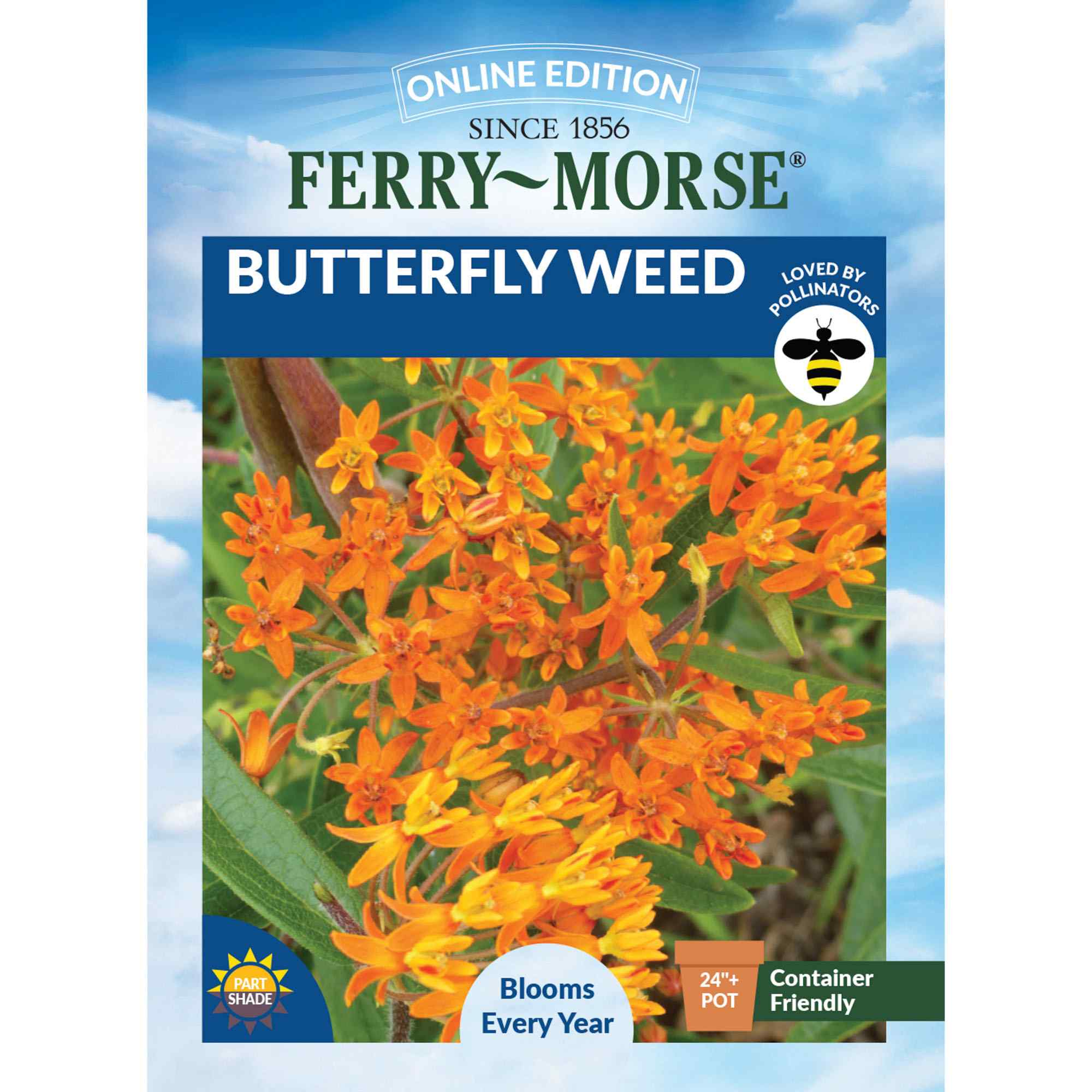 Ferry-Morse LC25.5055 Butterfly Flower Seeds 300 Milligram(s)