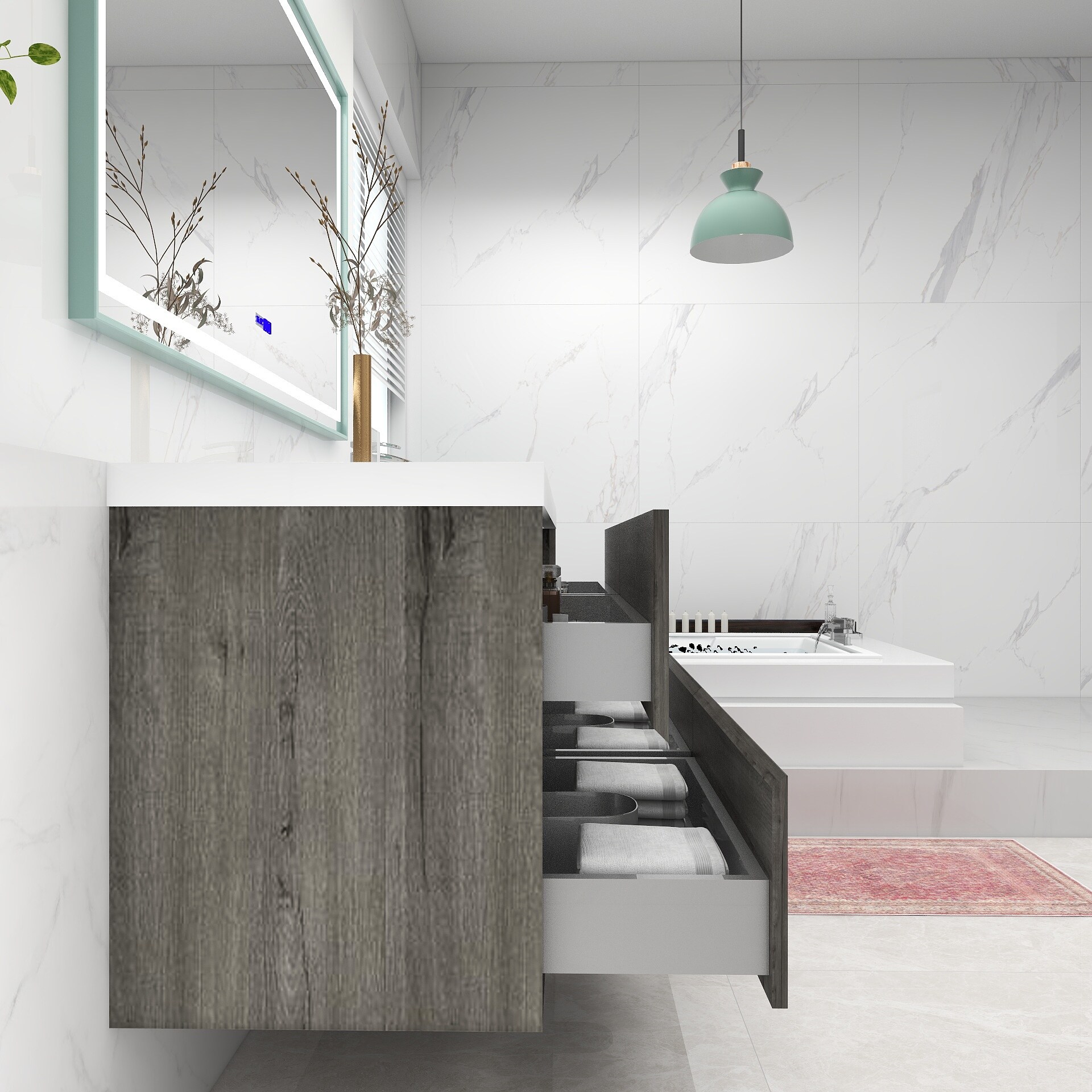 BV Better Vanity SLIM60SR-SO Bath-Vanity-Combo - View #5
