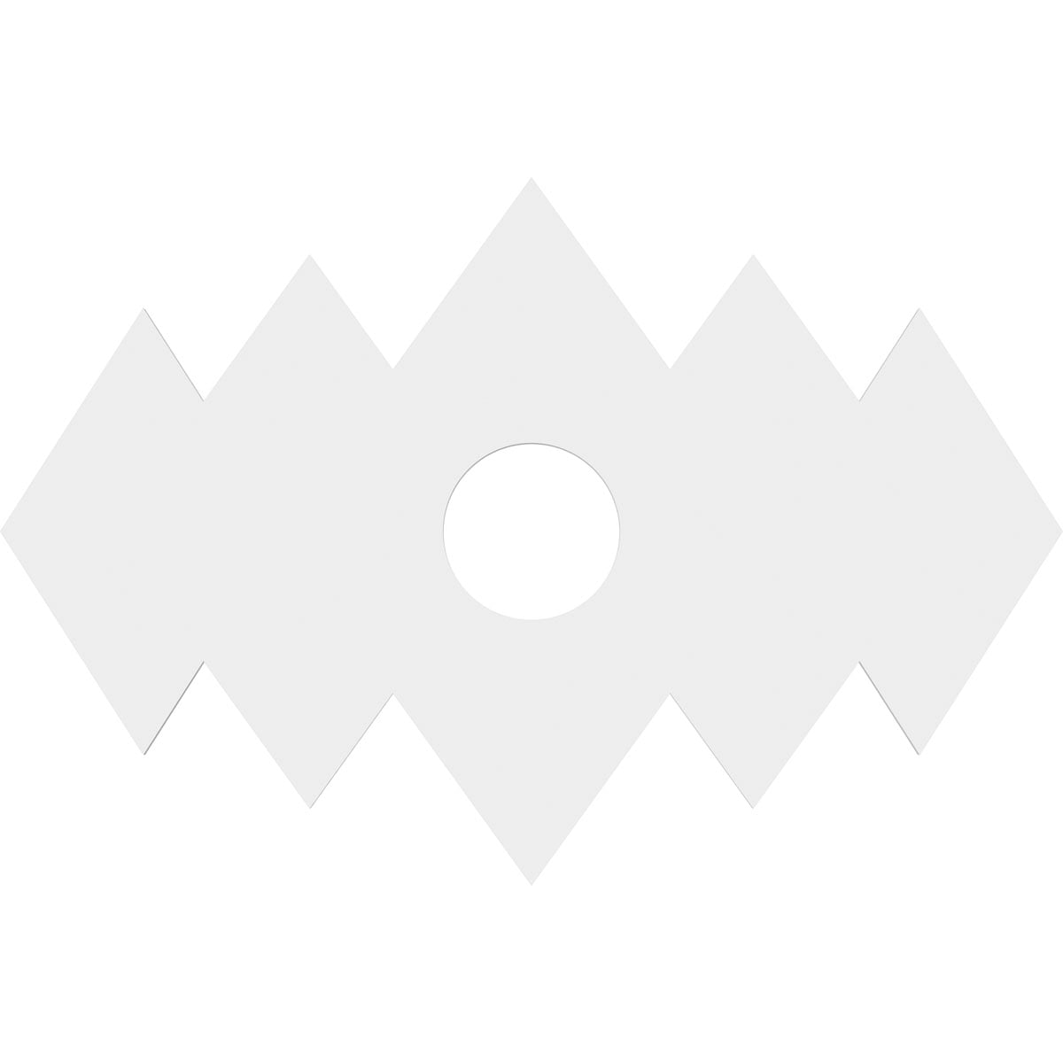 Ekena Millwork CMP18X12ZE-03000 Ceiling-Medallions - View #4