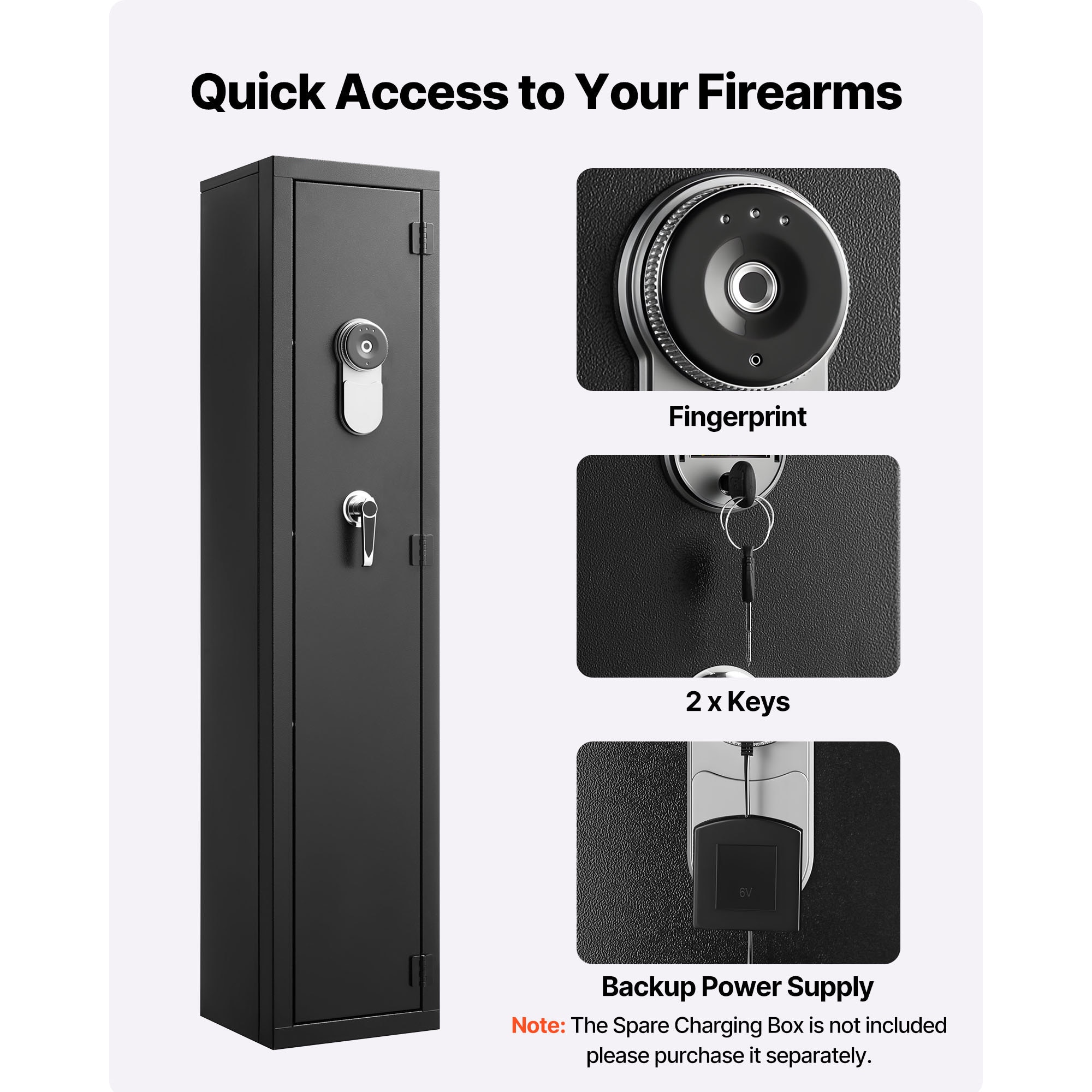 VEVOR SCZQBXXCZLB116266V9 Gun-Safes - View #3