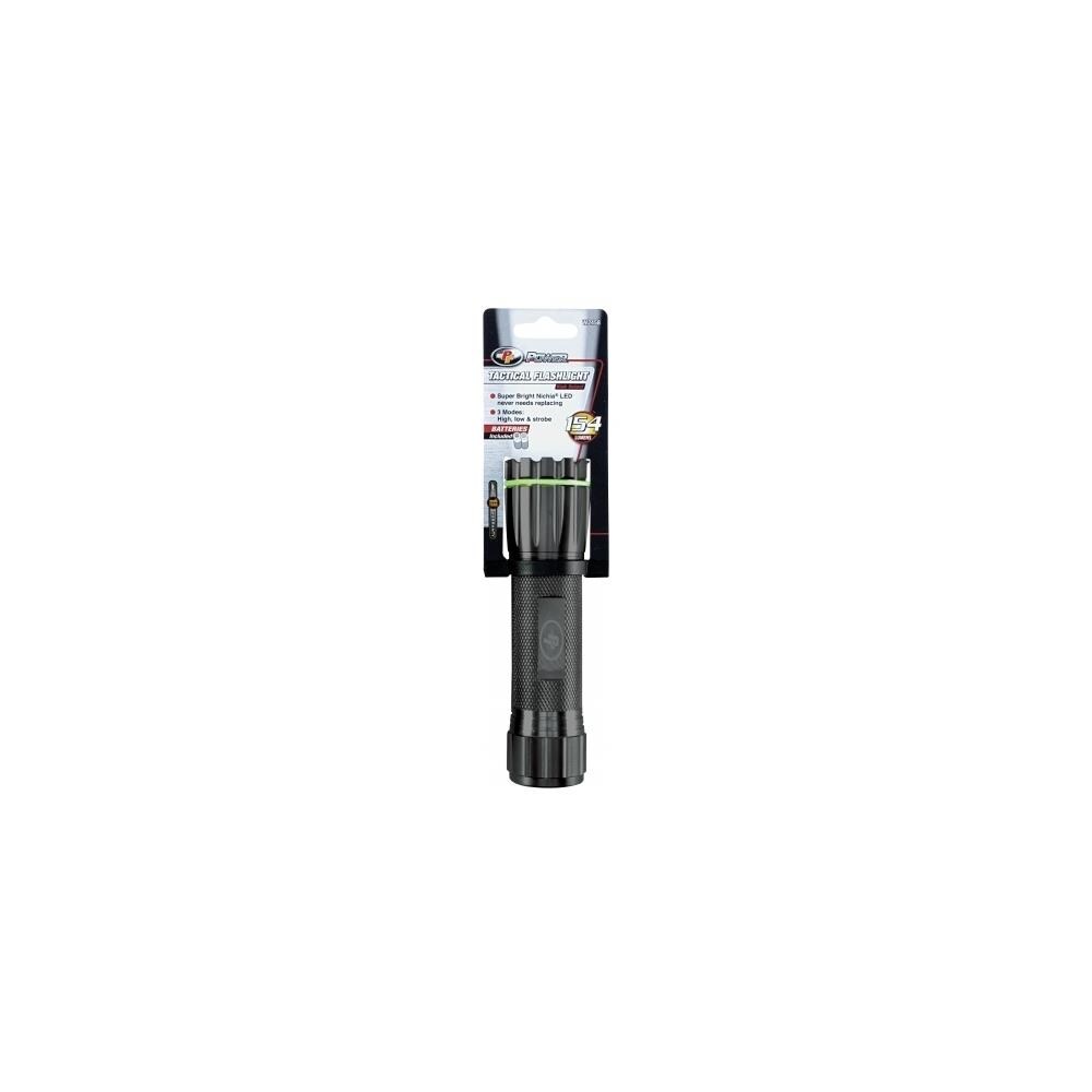Wilmar JNSN65752  Corp- Electrical W2458 Corp- Electrical W2458 154 Lumens Gunmetal Gray Tactical Flashlight- Pack of 9