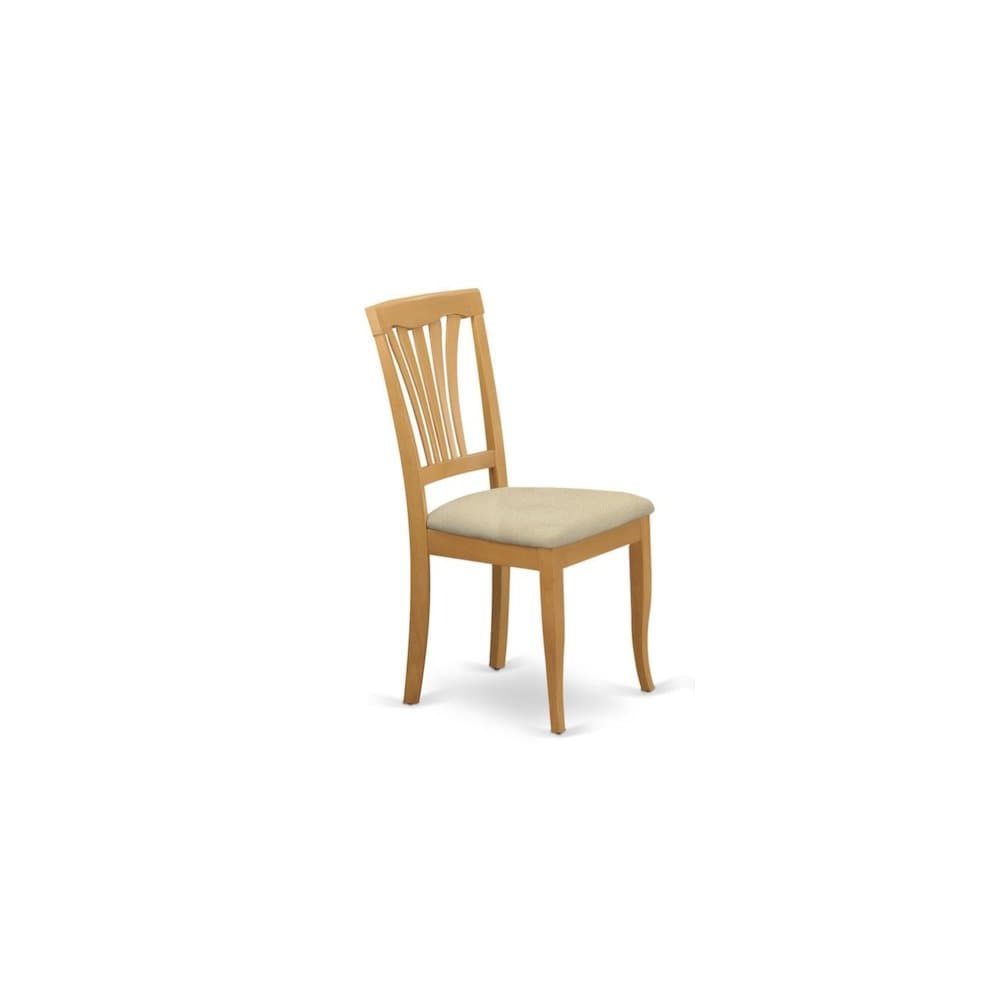 FurniFact Elegant Wooden Dining Chairs with Cushioned Seat - Set of 2 ...