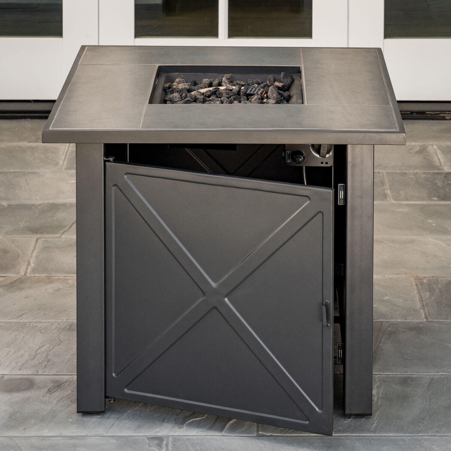 Hanover NAPLES1PCFP Outdoor-Gas-Firepits - View #2