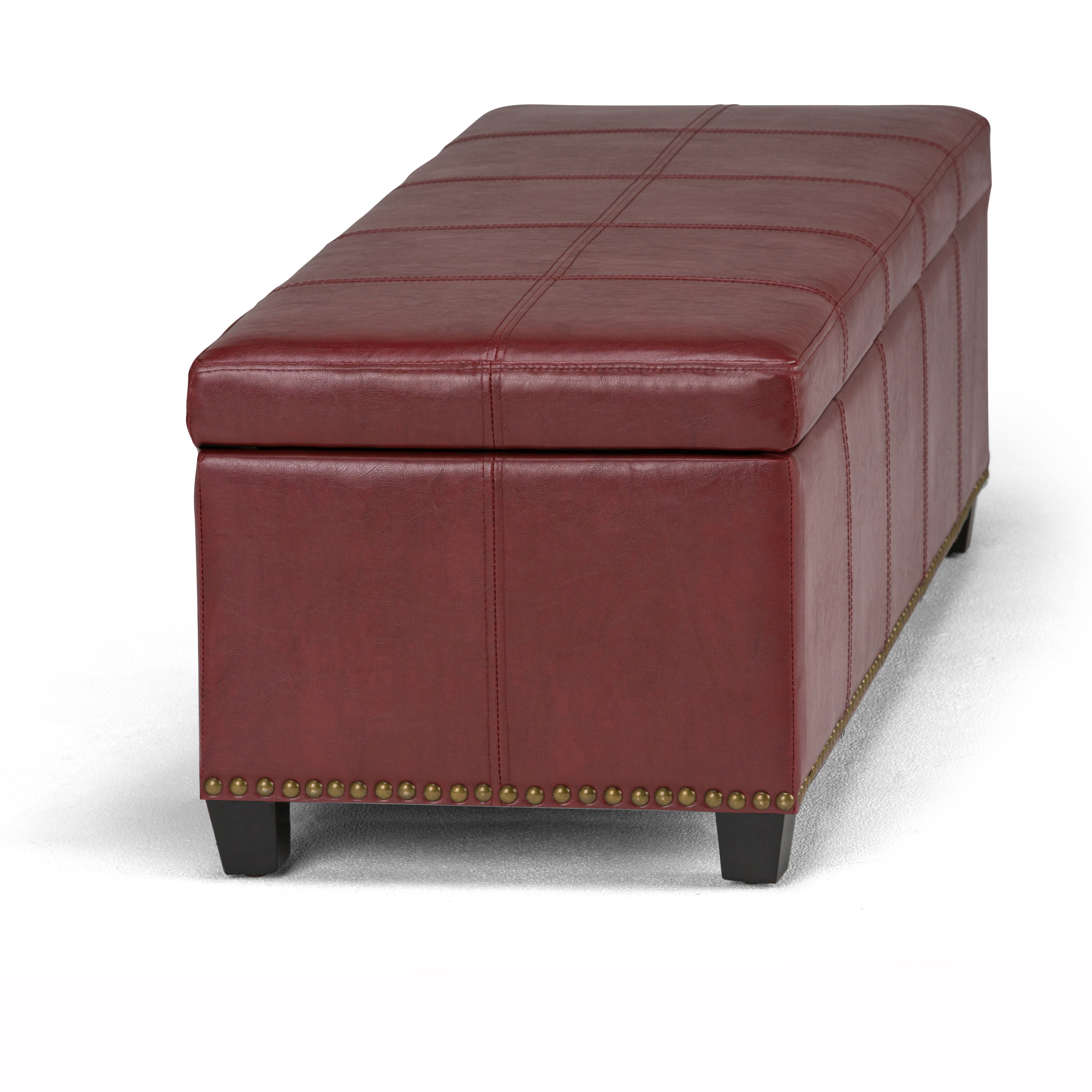Simpli Home 3AXCOT-240-RRD Indoor-Ottomans - View #5