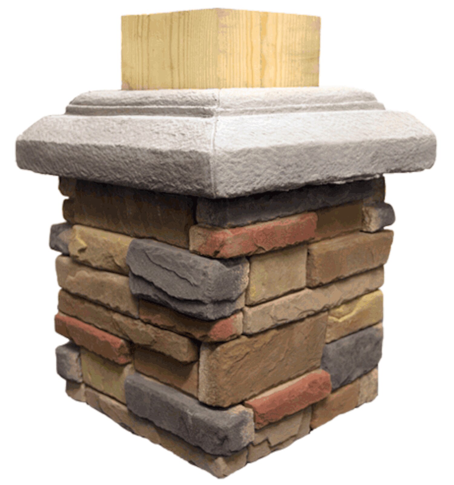 M-Rock TRIM RING BROWN Stone-Veneer - View #3