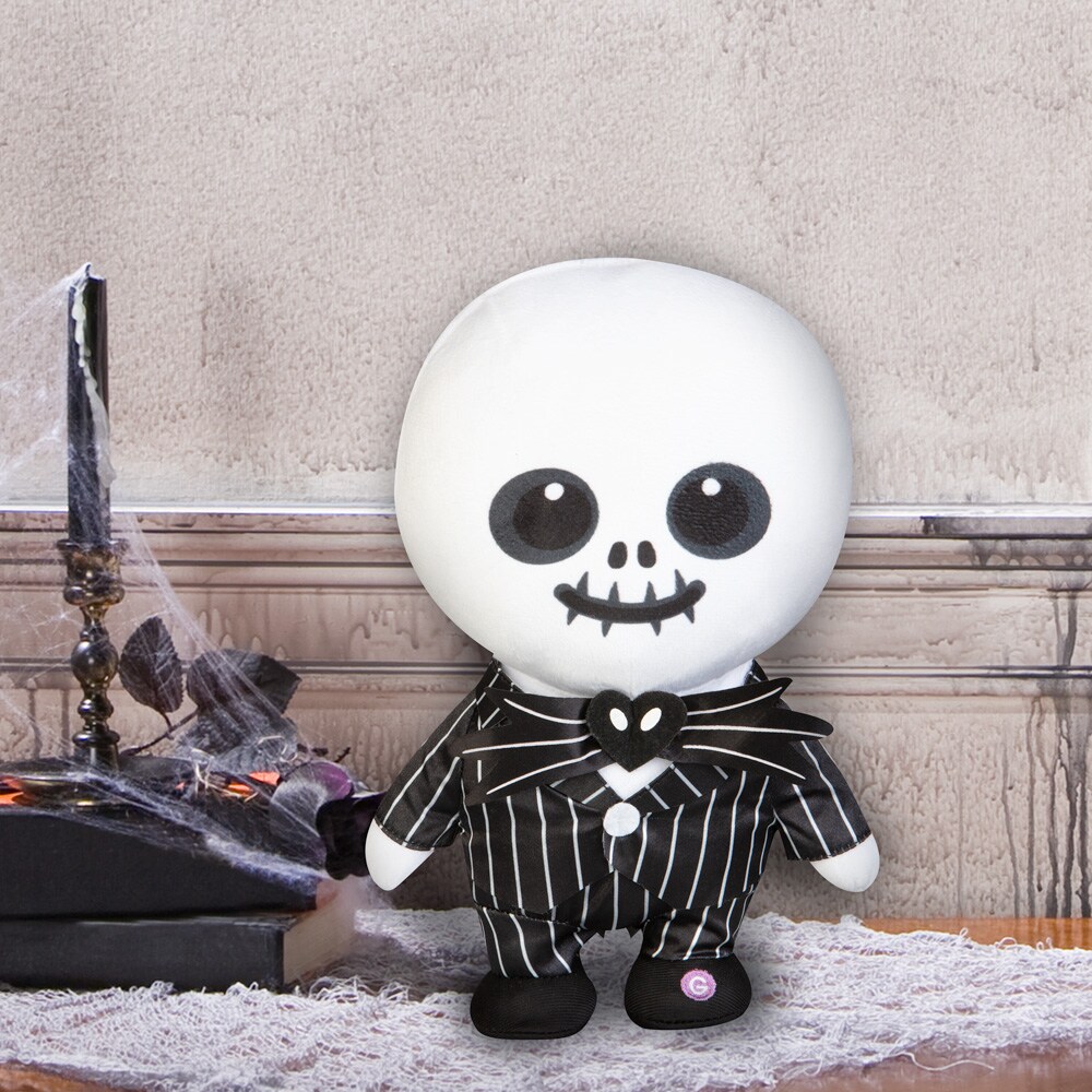 Disney 0.86 ft Tabletop Musical The Nightmare Before Christmas Jack Skellington Doll Animatronic in the Outdoor Halloween Decorations Inflatables department at Lowes