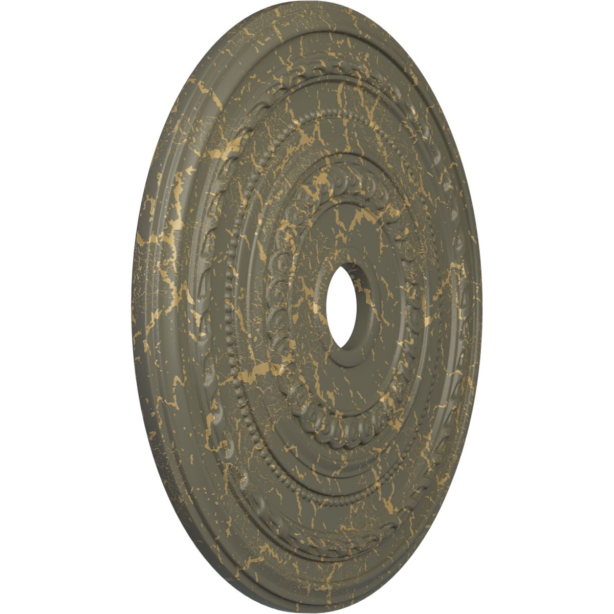 Ekena Millwork CM25COWHC Ceiling-Medallions - View #2