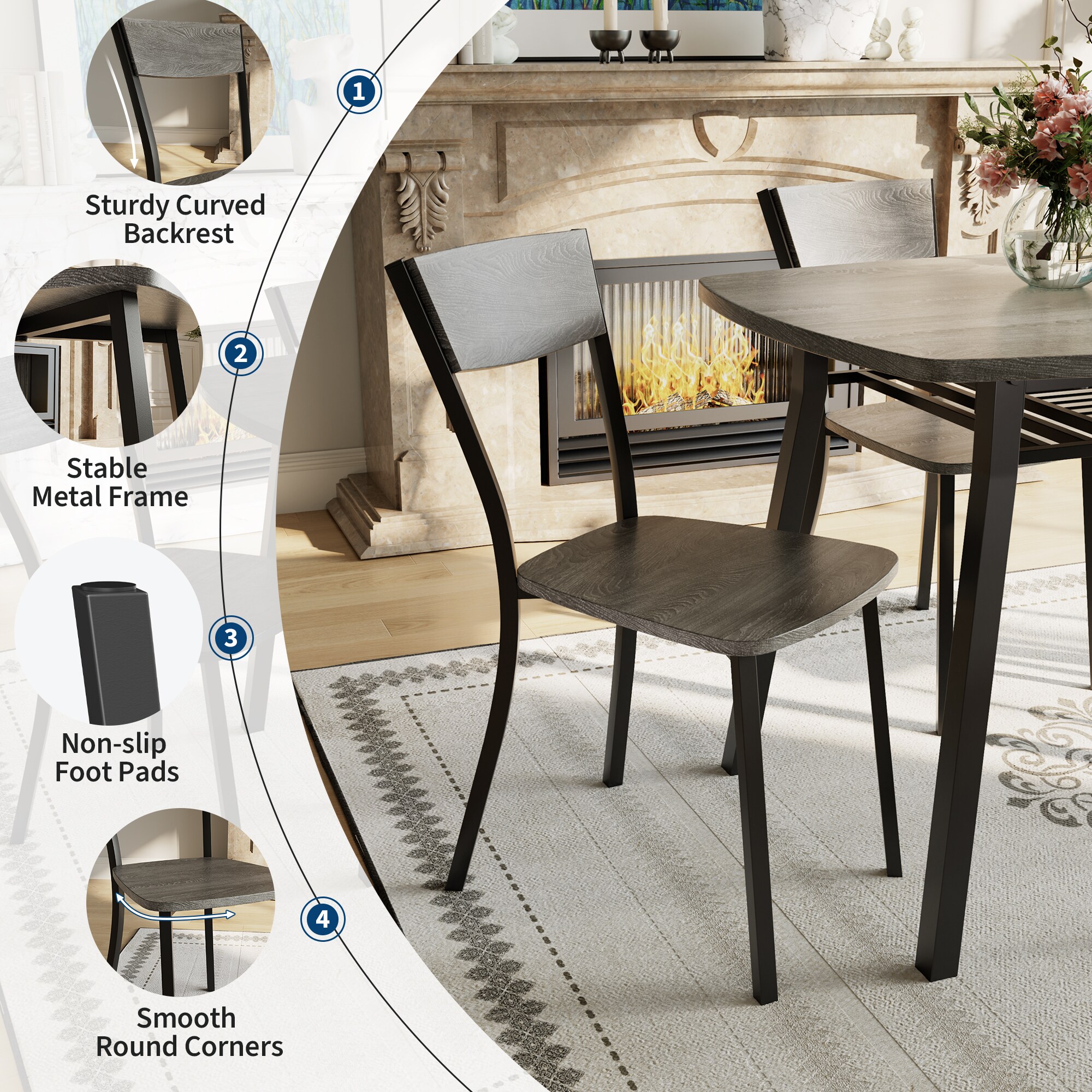 Garvee GAMUZZBMVNCE Dining-Sets - View #6