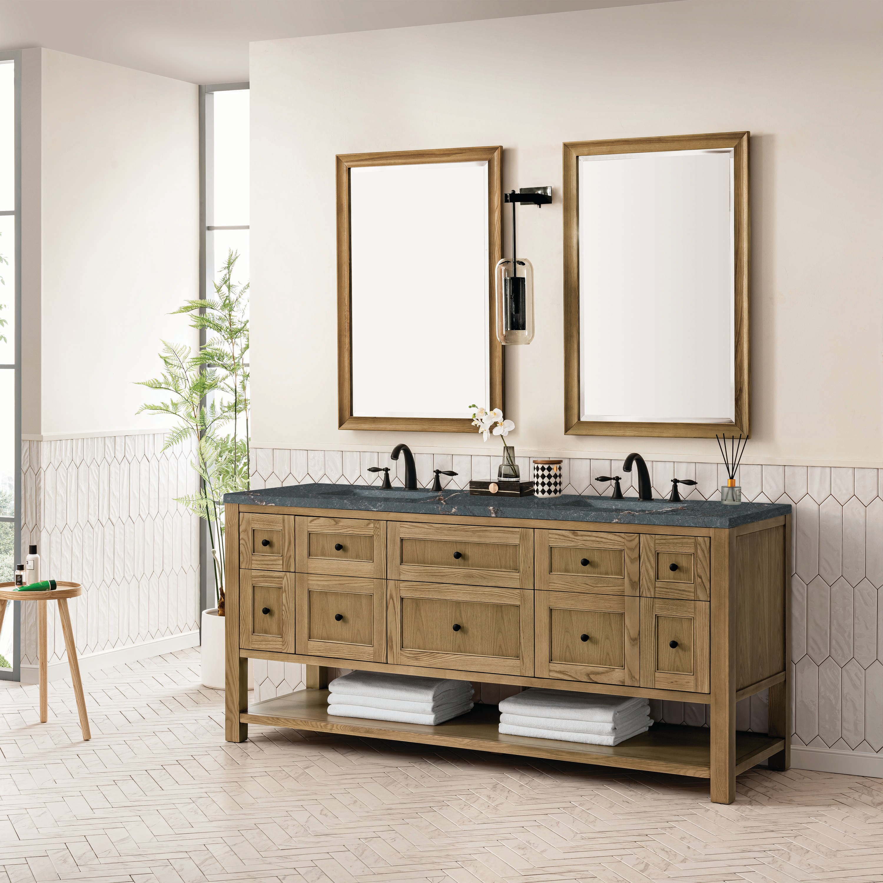 James Martin Vanities 330-V72-LNO-3PBL Bath-Vanity-Combo - View #3