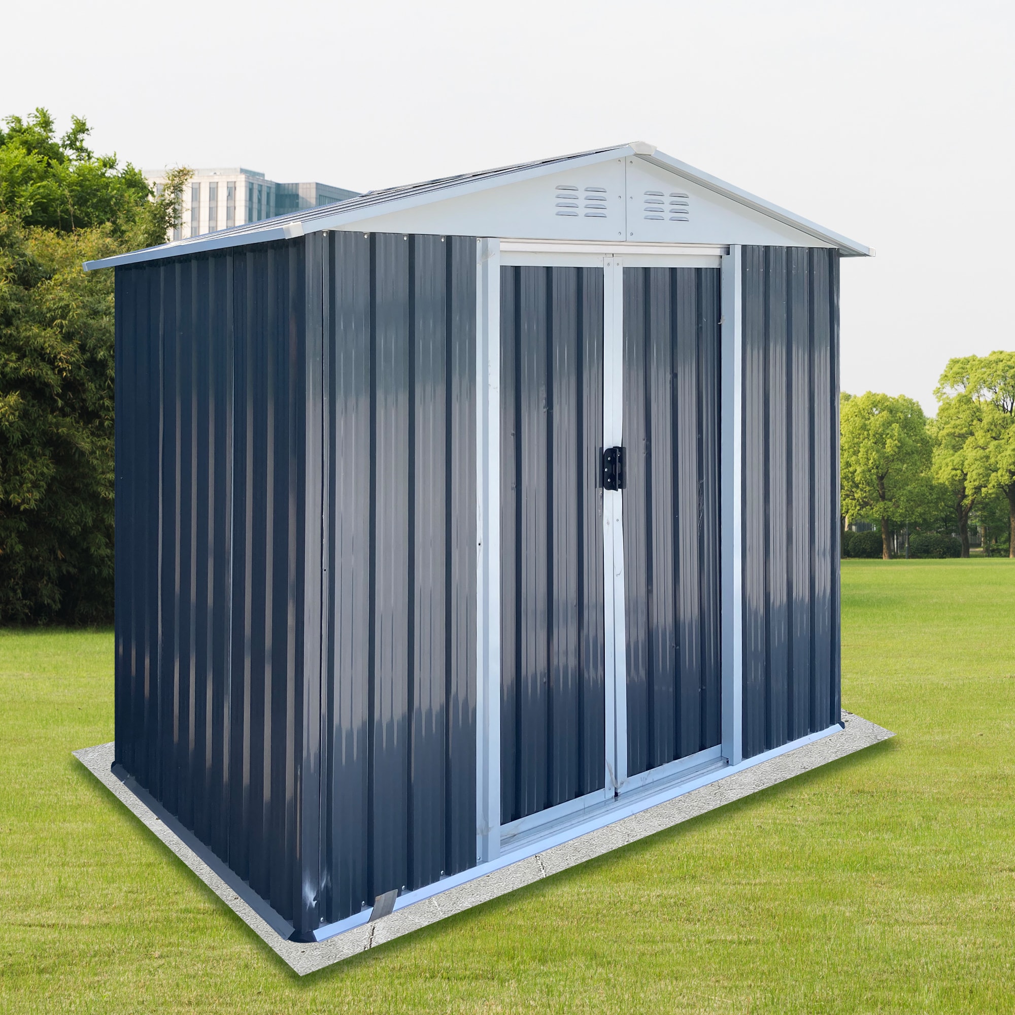 Clihome CL-W2794-92790 Metal-Storage-Buildings-Sheds - View #2