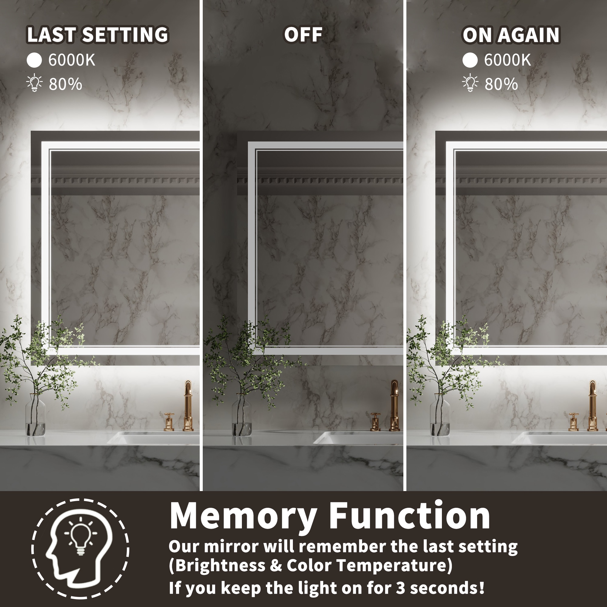 ExBrite TFBM2432 Framed-Bath-Mirrors - View #6