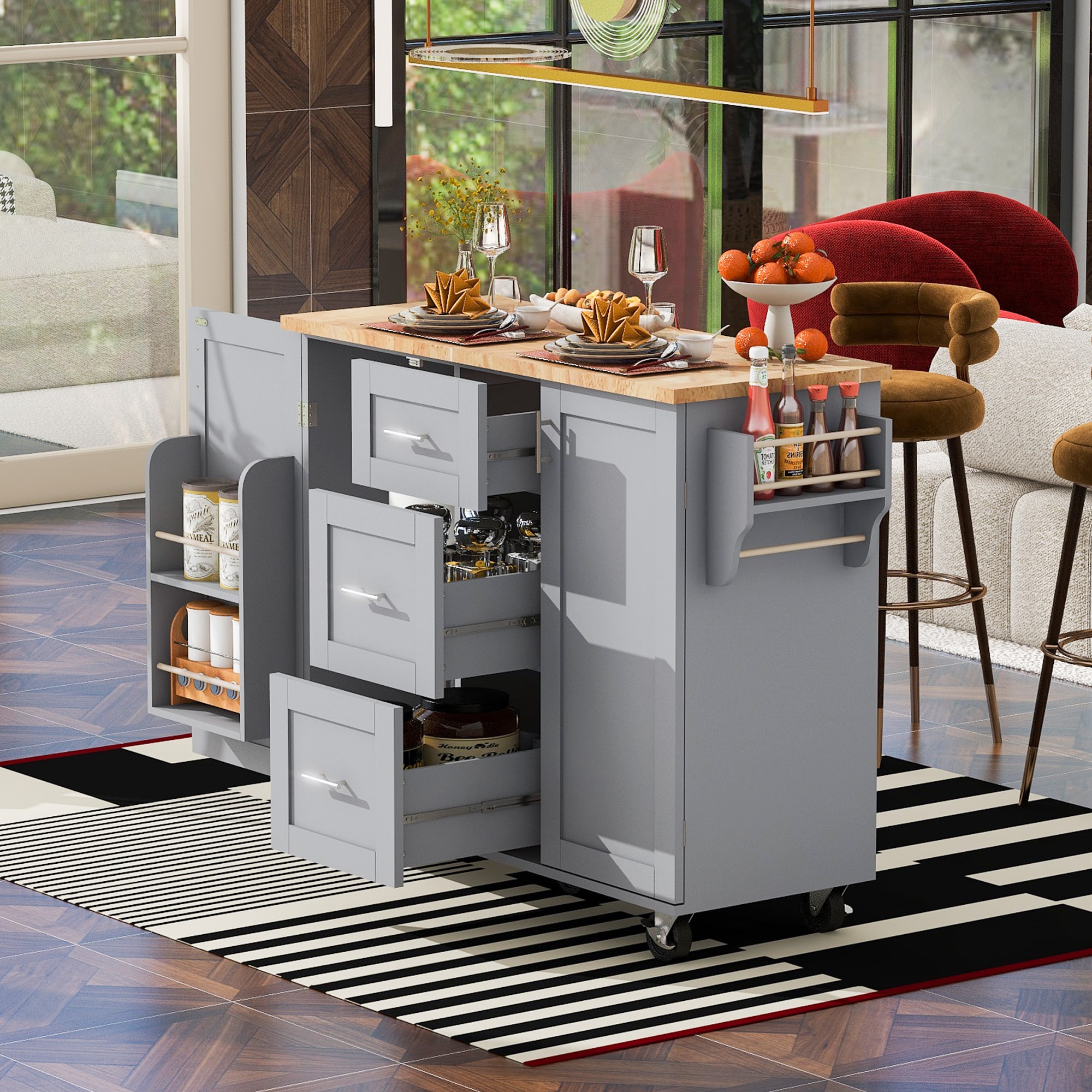 ModernLuxe L-WF316599AAG Kitchen-Furniture - View #19