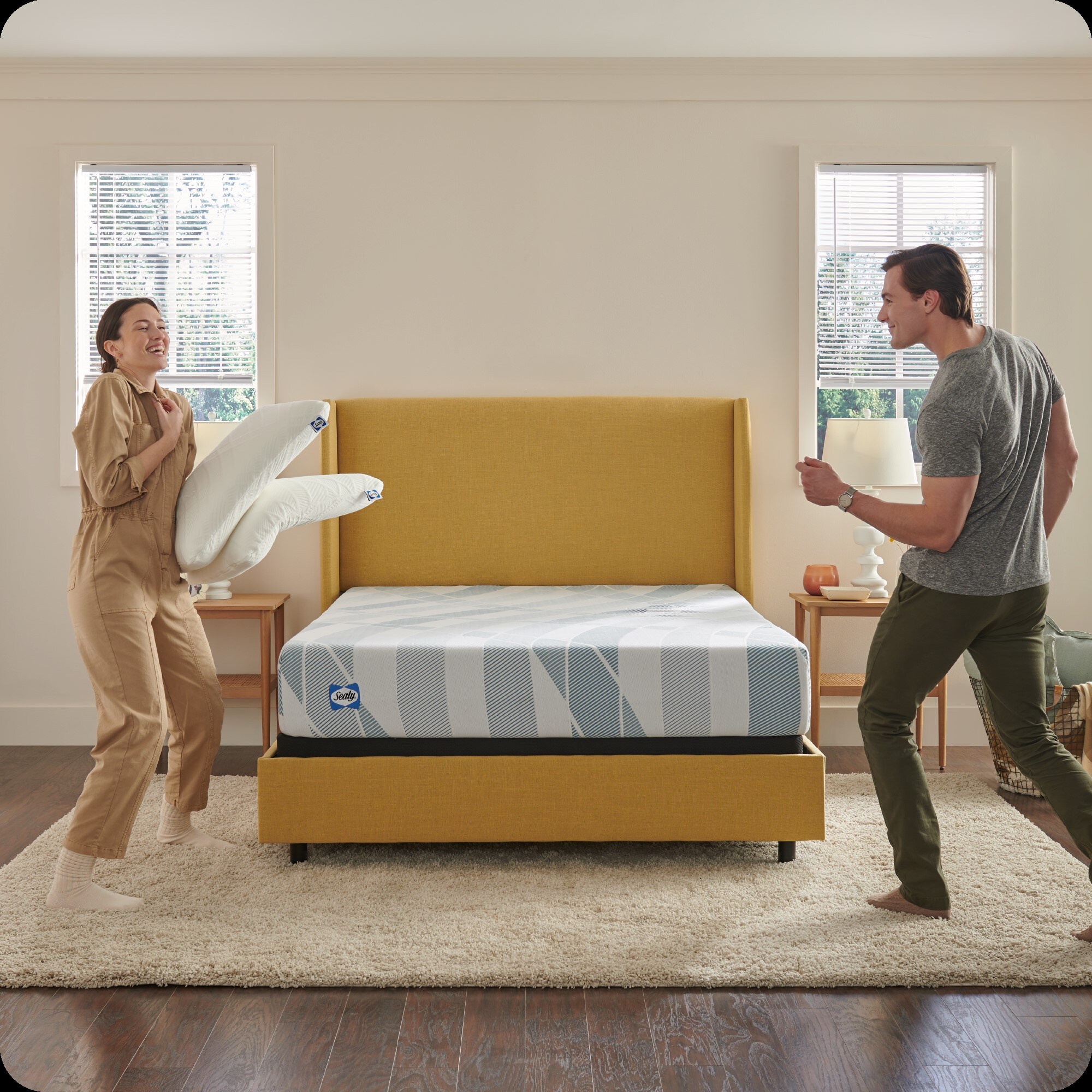 Sealy Dreamlife 10" Twin Gel Memory Foam Hybrid Mattress