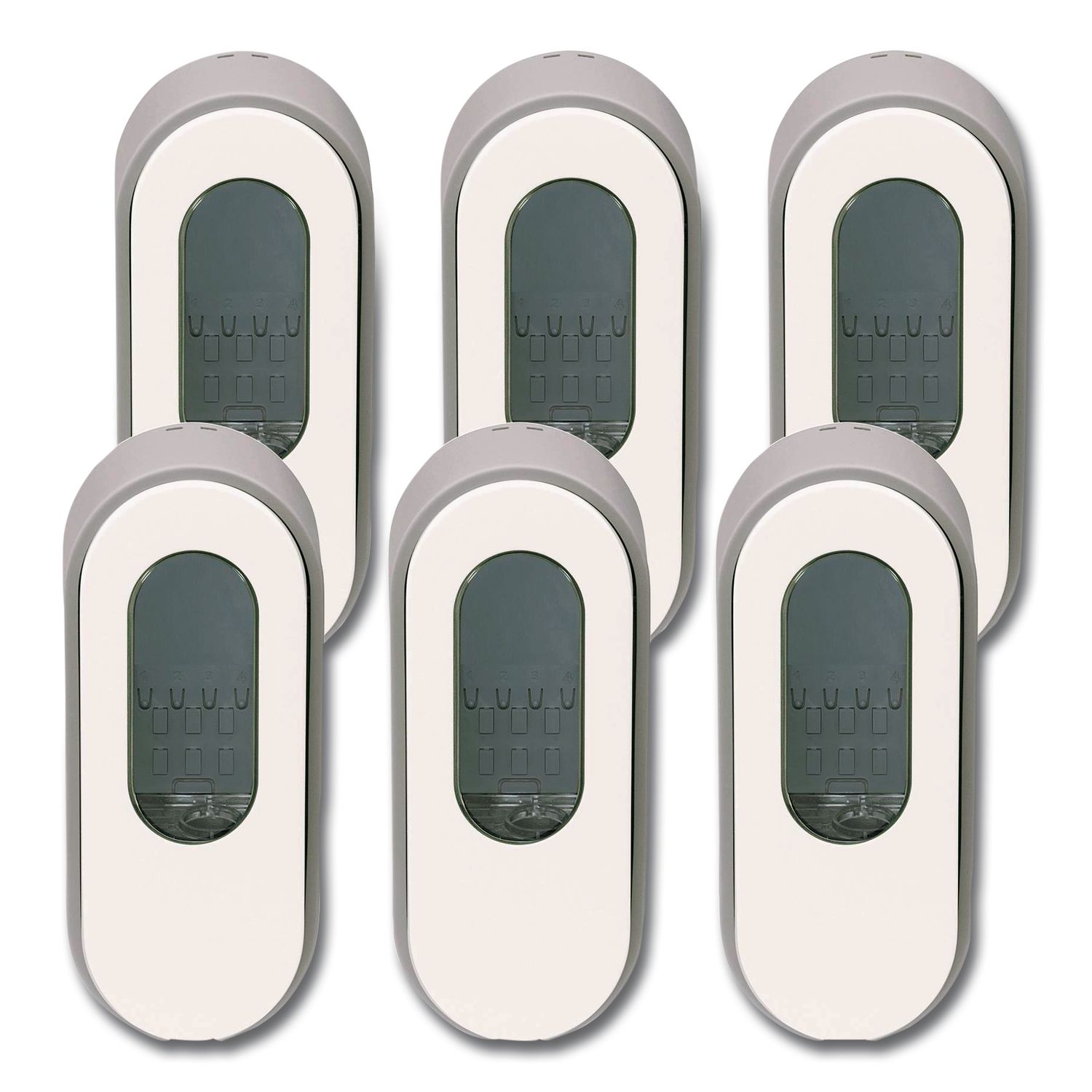 Dial Professional Versa Dispenser for Cartridge Refills 15 oz 3.75 x 3.38 x 8.75 Light Gray/White 6/Carton