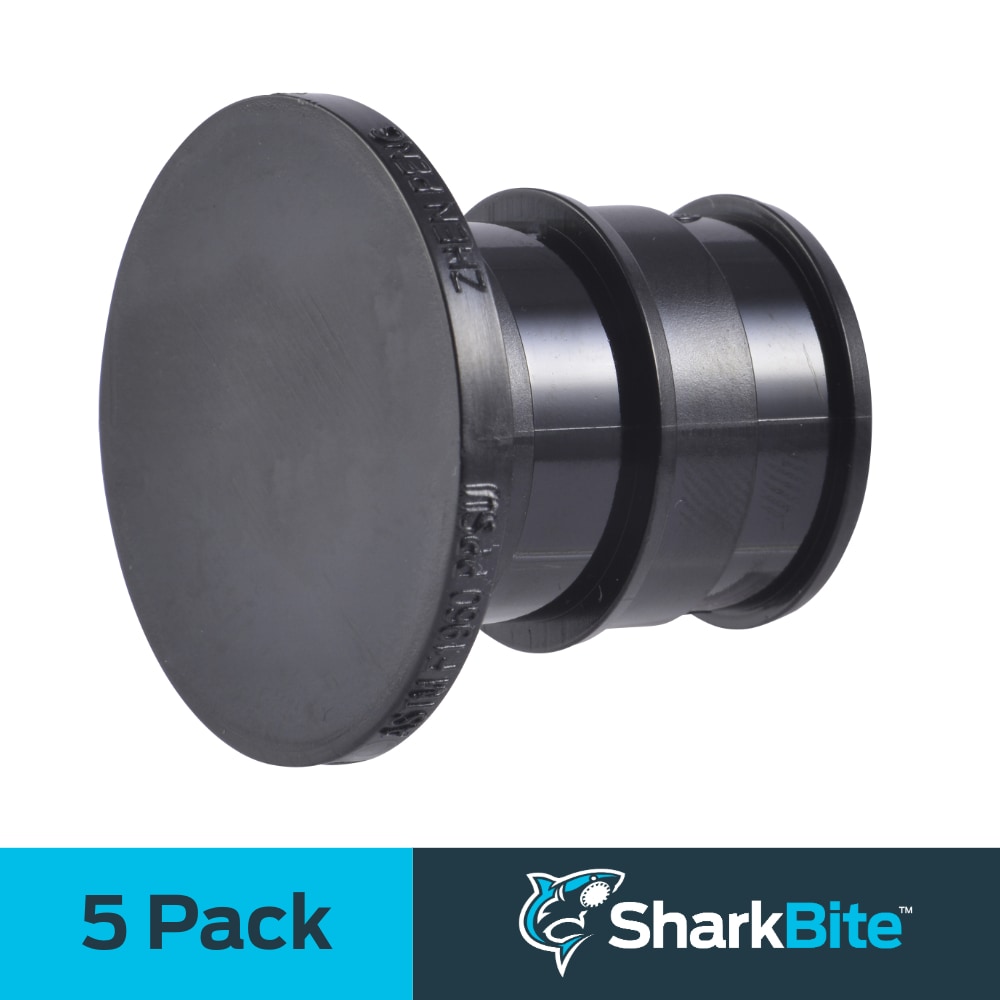 SharkBite UA518Z5 3/4-in PEX Expansion Poly Plug (5-Pack)
