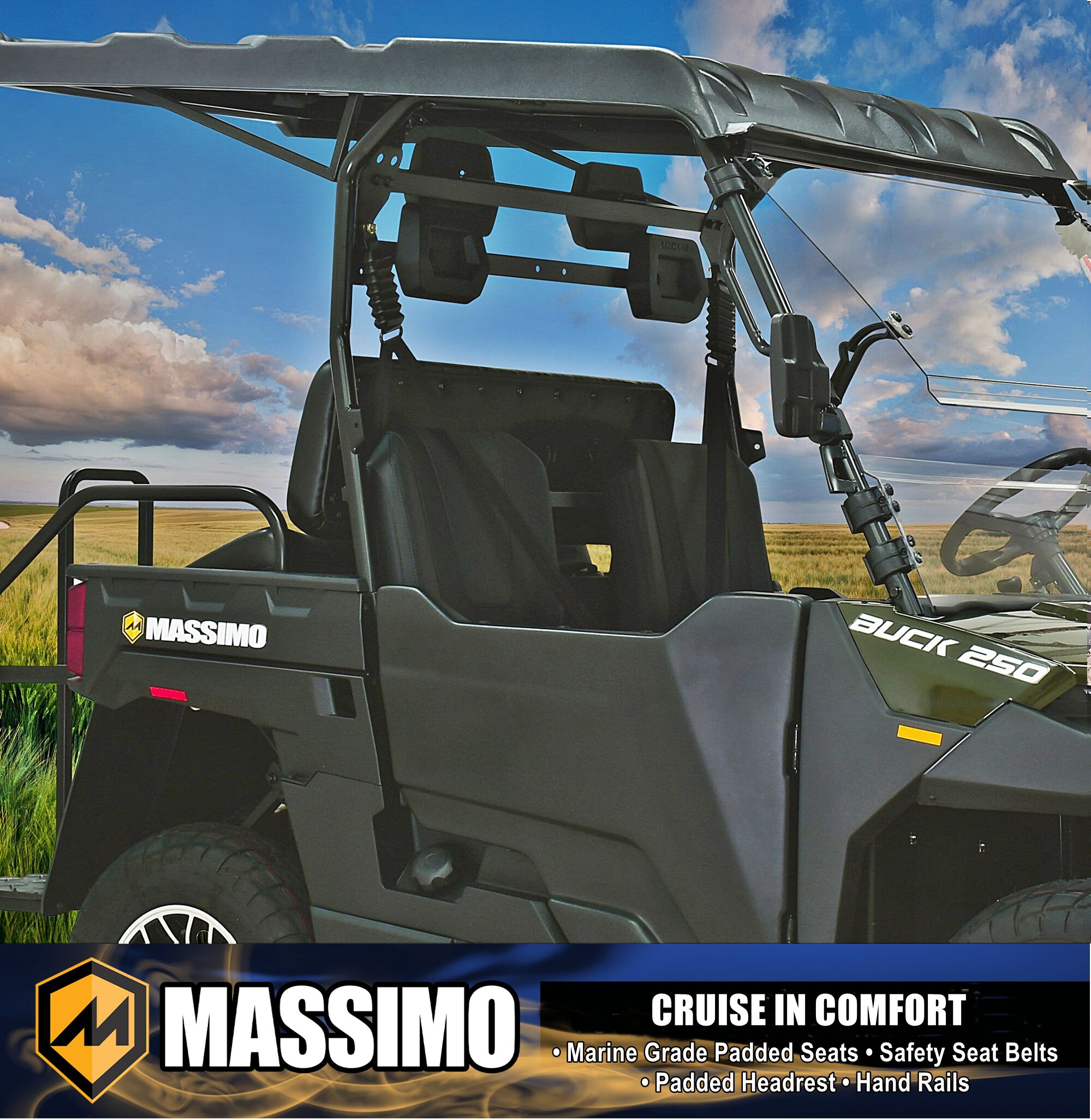 Massimo MM-BK250X-GN Motorized-Vehicles - View #4
