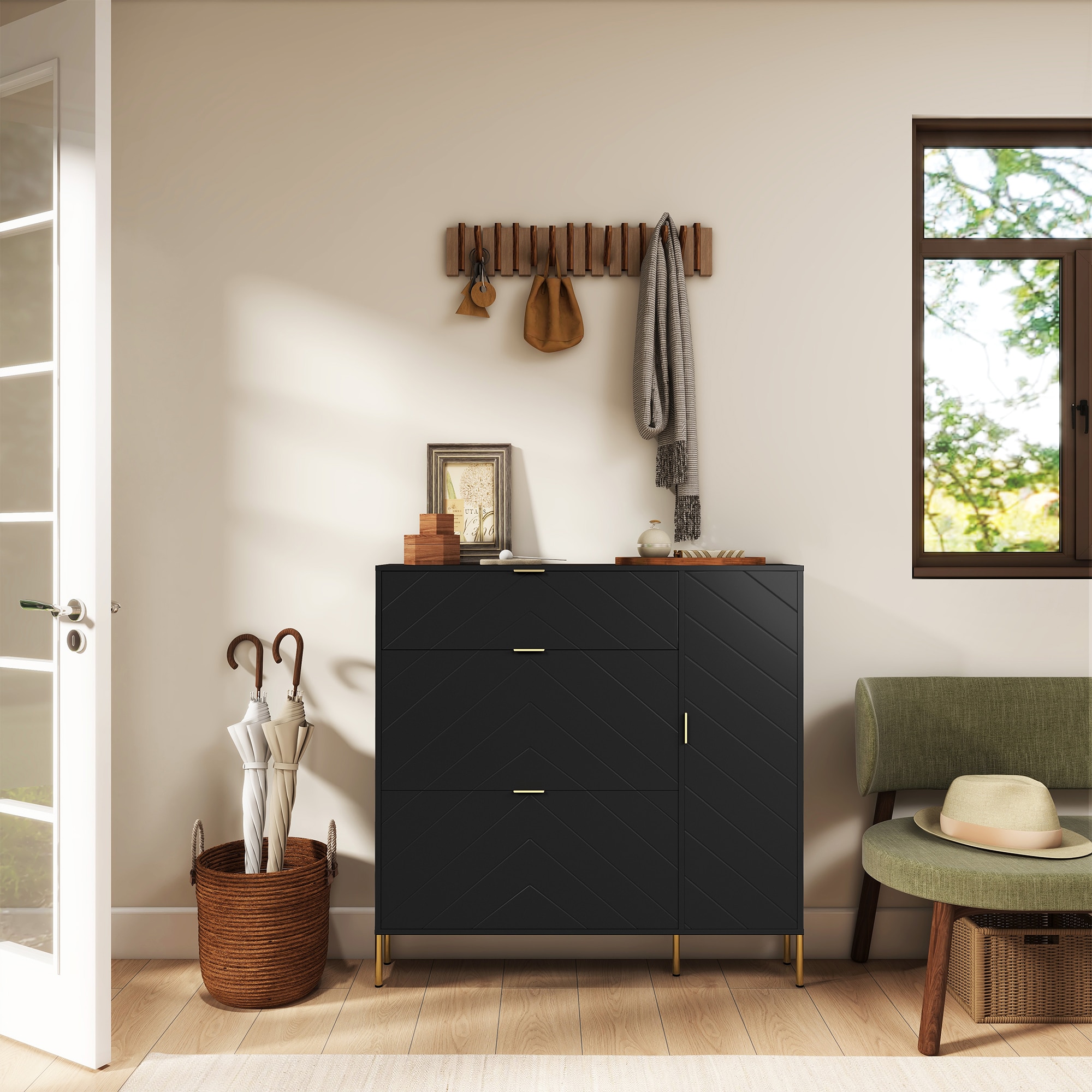 Clihome CL02WR02BK Shoe-Racks - View #8