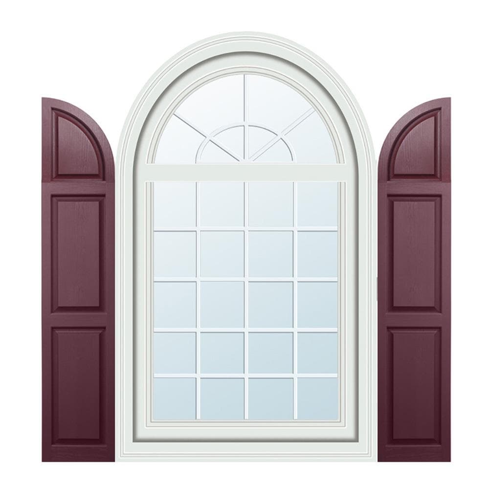 Alpha ACCRPQTRRNDBR Exterior-Shutters - View #3