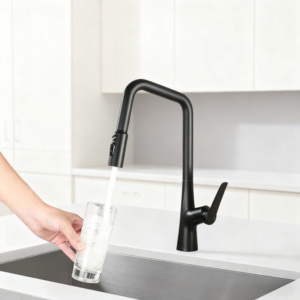 DYHOME W1217P359736-BK Kitchen-Faucets - View #2