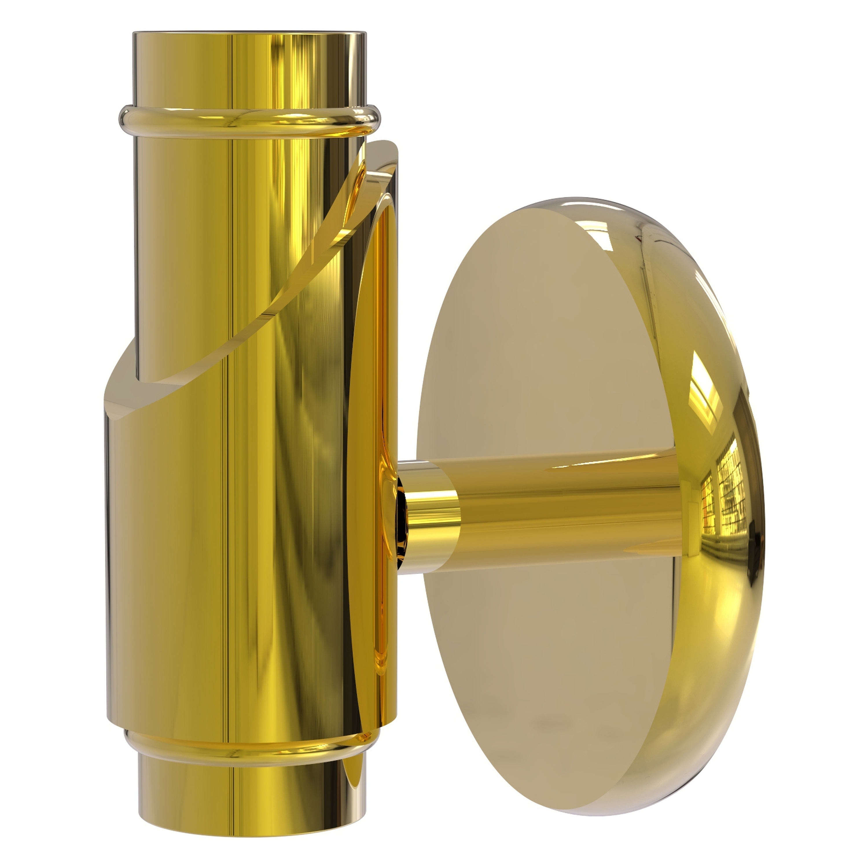 Allied Brass TR-20A-PB Tribecca Polished Brass Single -Hook Wall mount Towel Hook