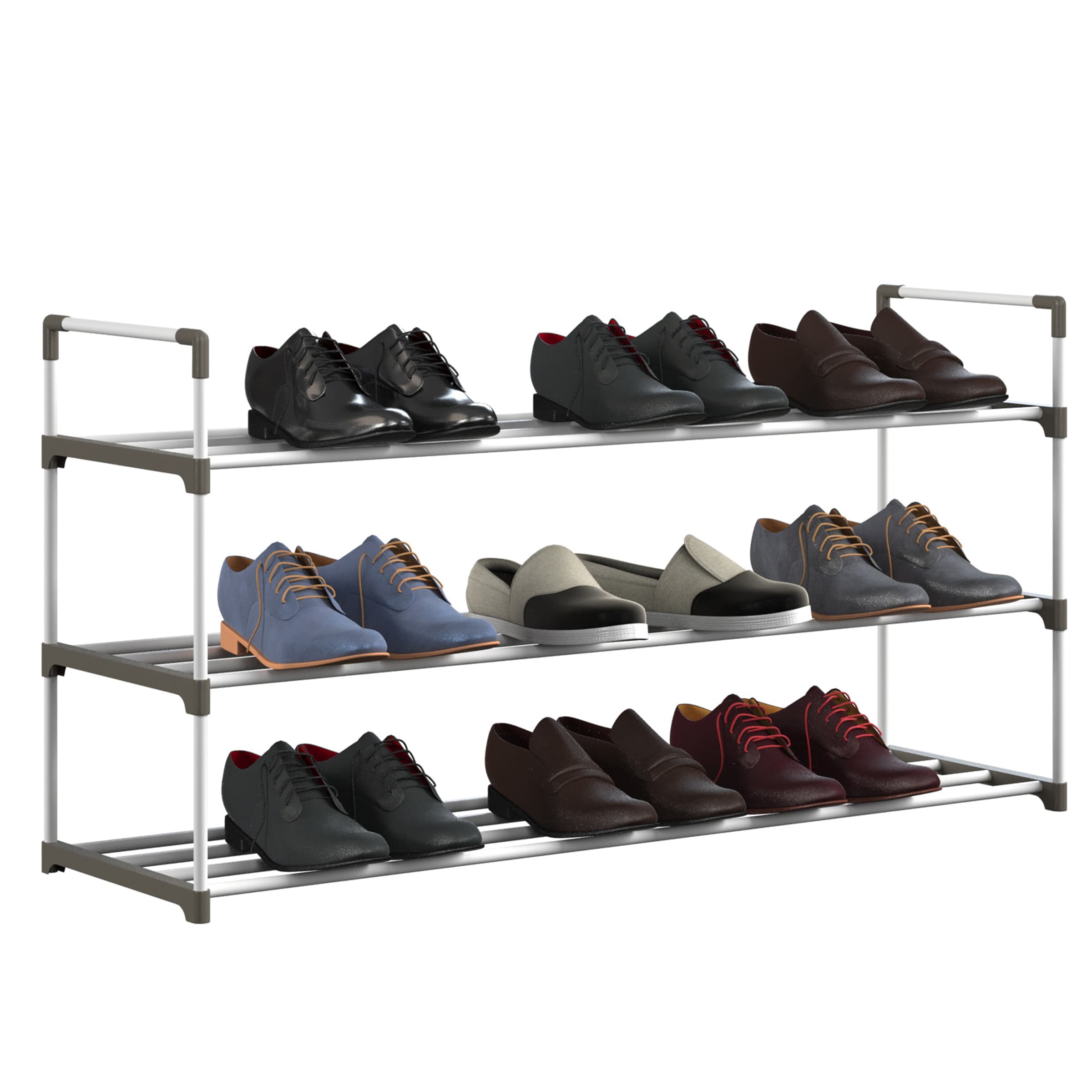 Home-Complete HC-2102-WHT Shoe-Racks - View #3