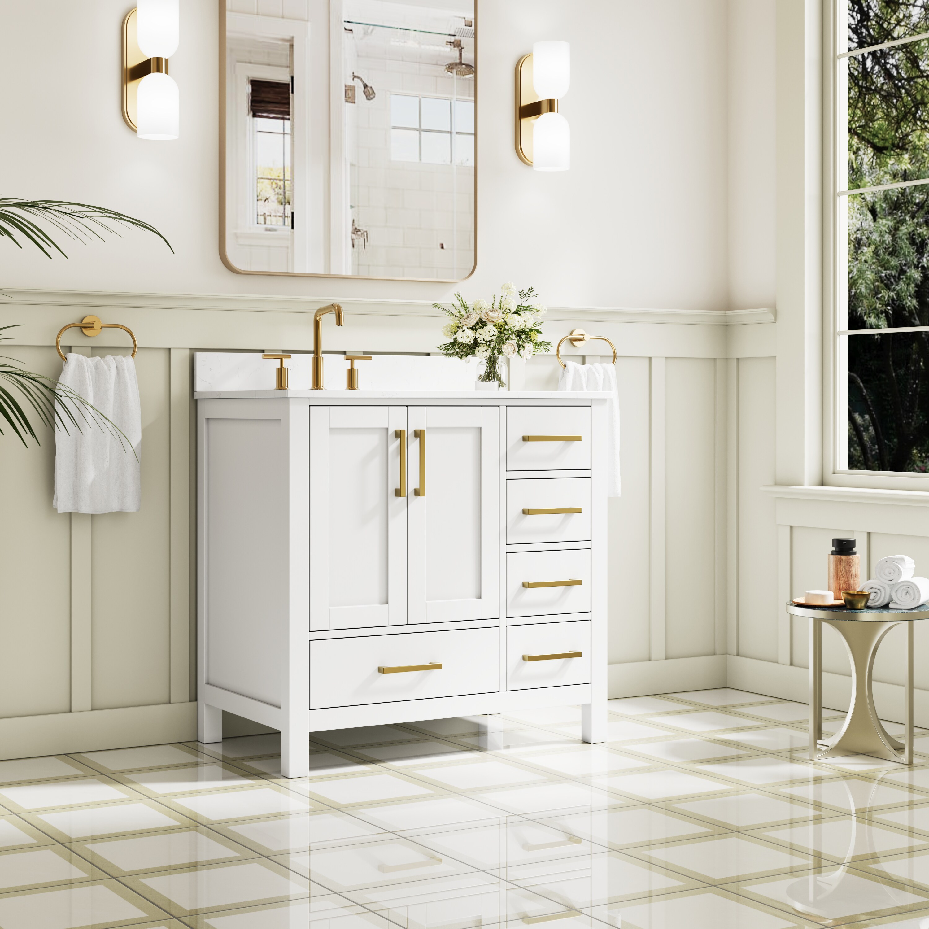 WELLFOR EX-4MC4832 Bath-Vanity-Combo - View #3