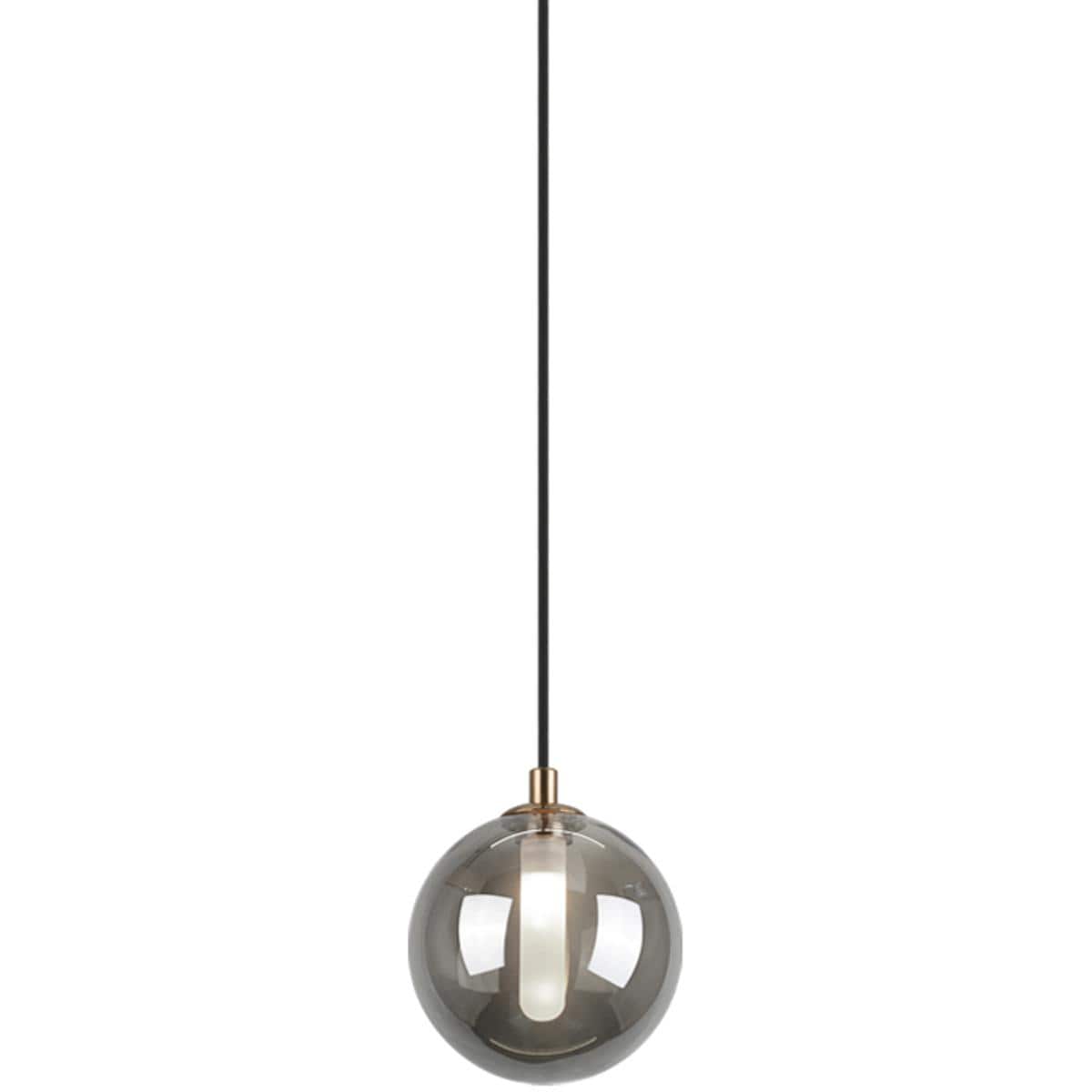 Matteo 2120596 Lighting C81001SM Magma LED 5 inch Smoke Pendant Ceiling Light