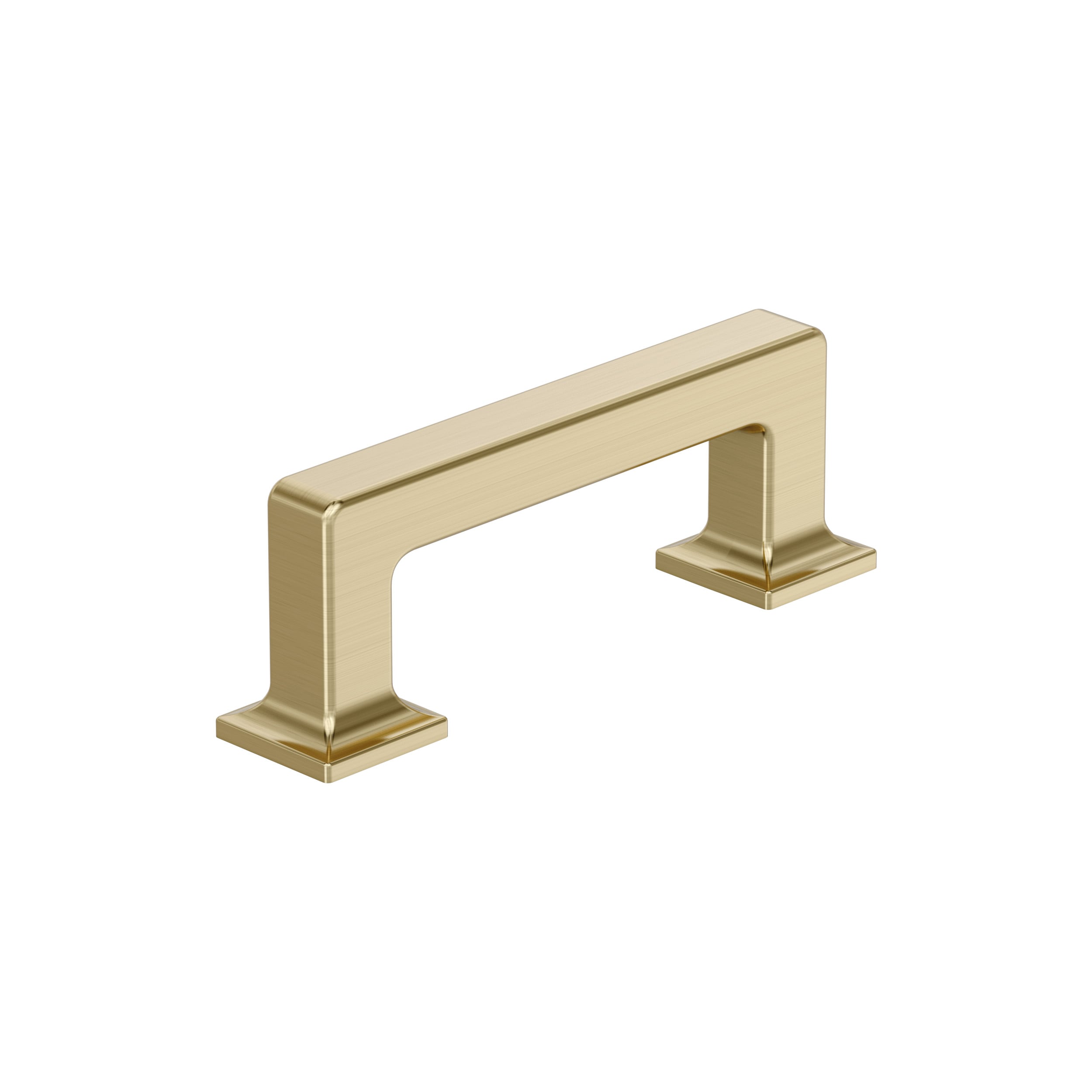 Amerock BP37441BBZ Lintel 3-in , 76mm Center to Center Golden Champagne Rectangular Bar Drawer Pulls