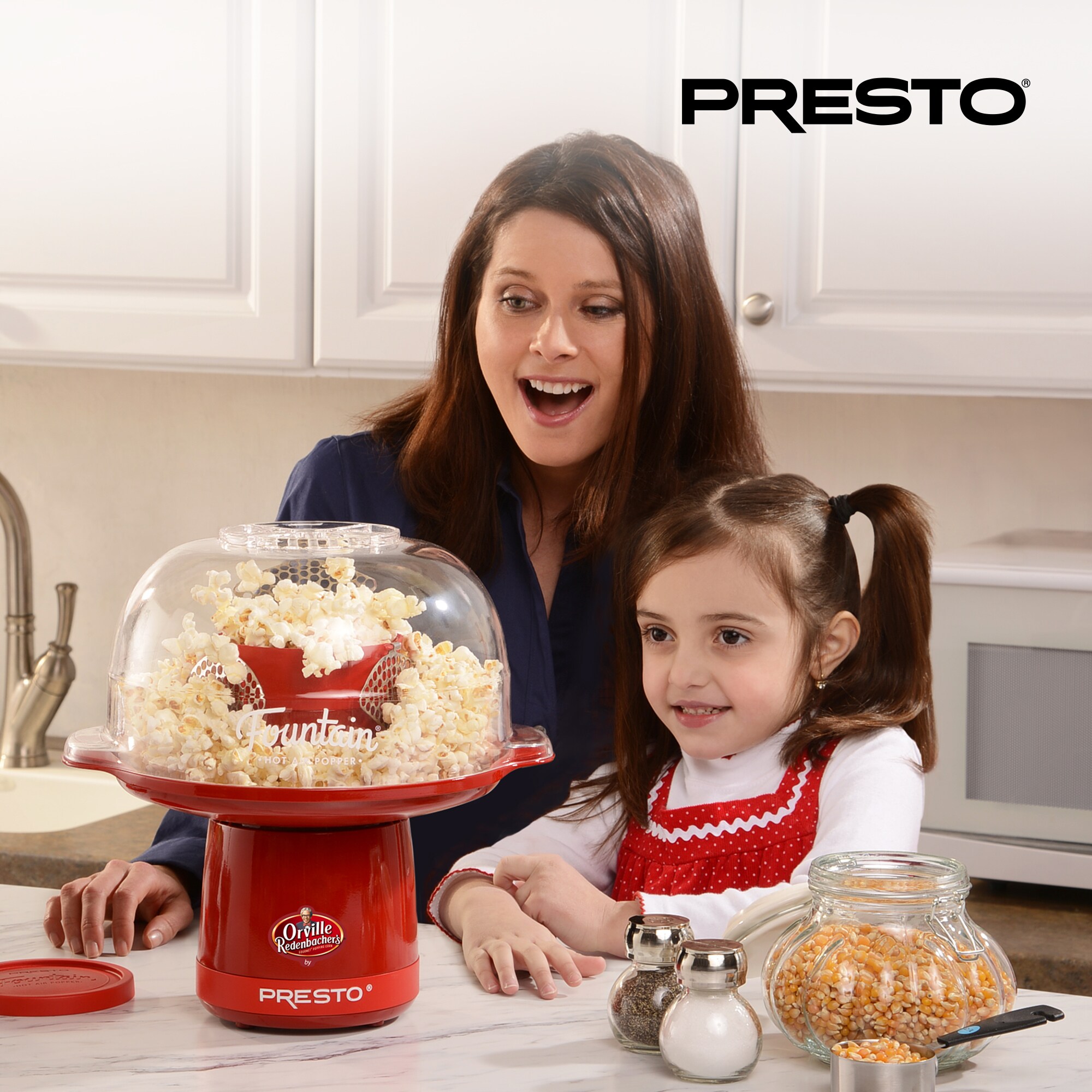 Presto Orville Redenbacher Feets Fountain Hot Air Popper Popcorn
