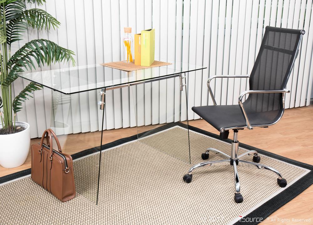 Lumisource clear glacier desk discount