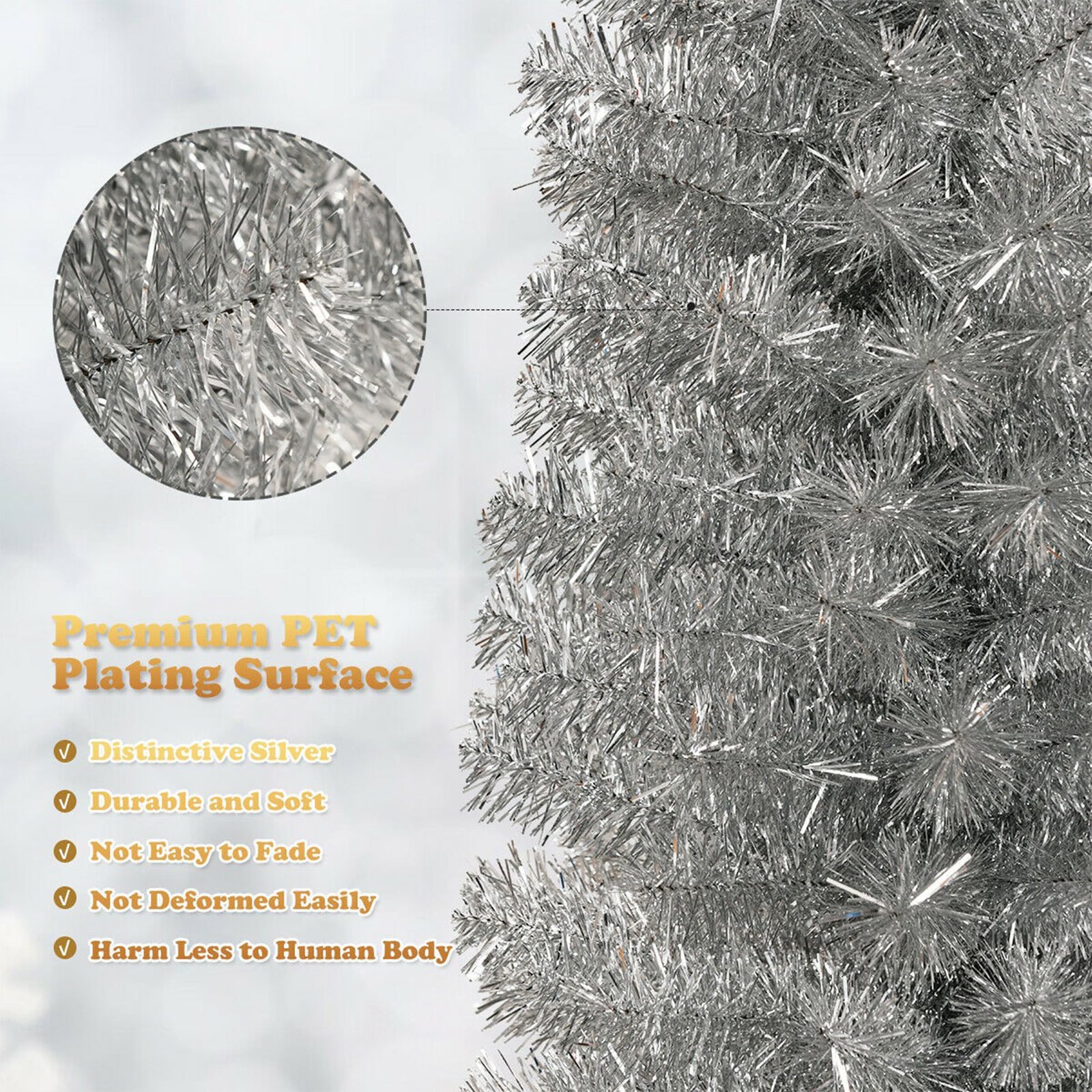 WELLFOR CM-HPY-22108 Artificial-Christmas-Trees - View #5