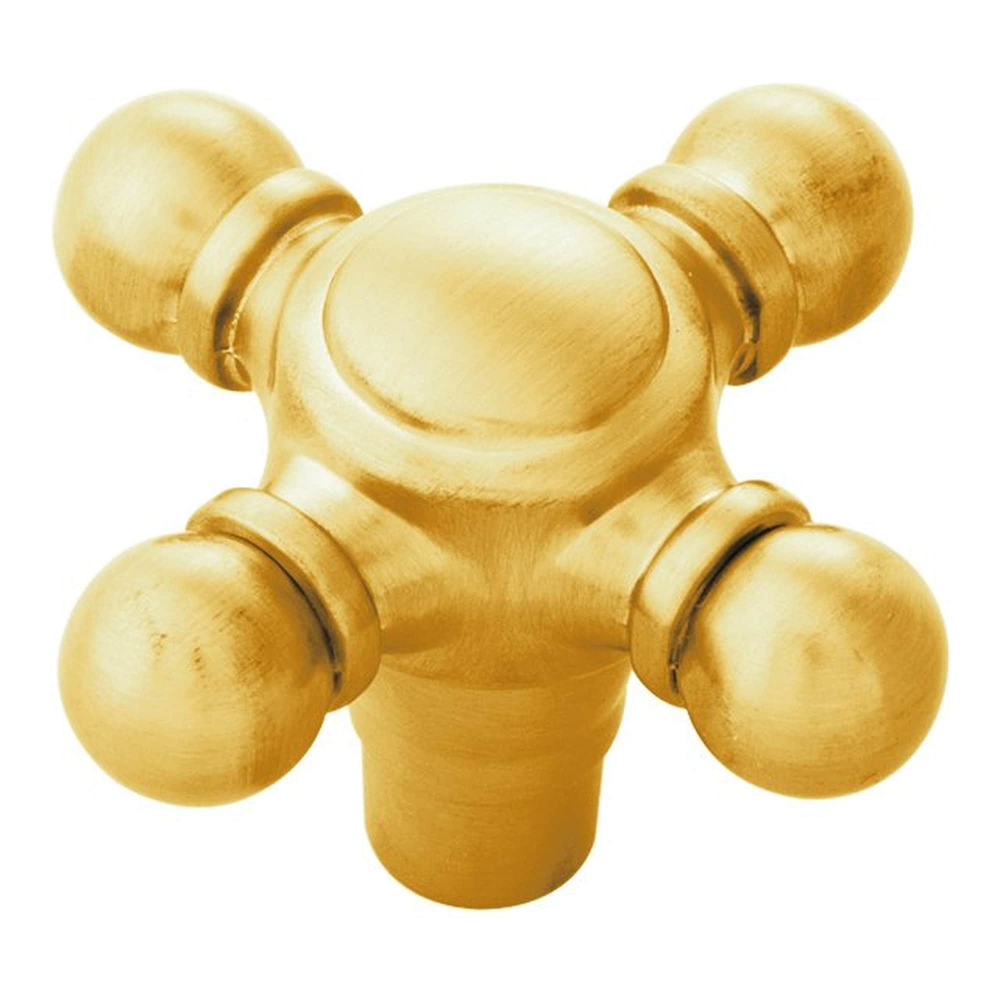 Belwith Keeler Fuller Brushed Golden Brass Novelty Traditional Cabinet Knob