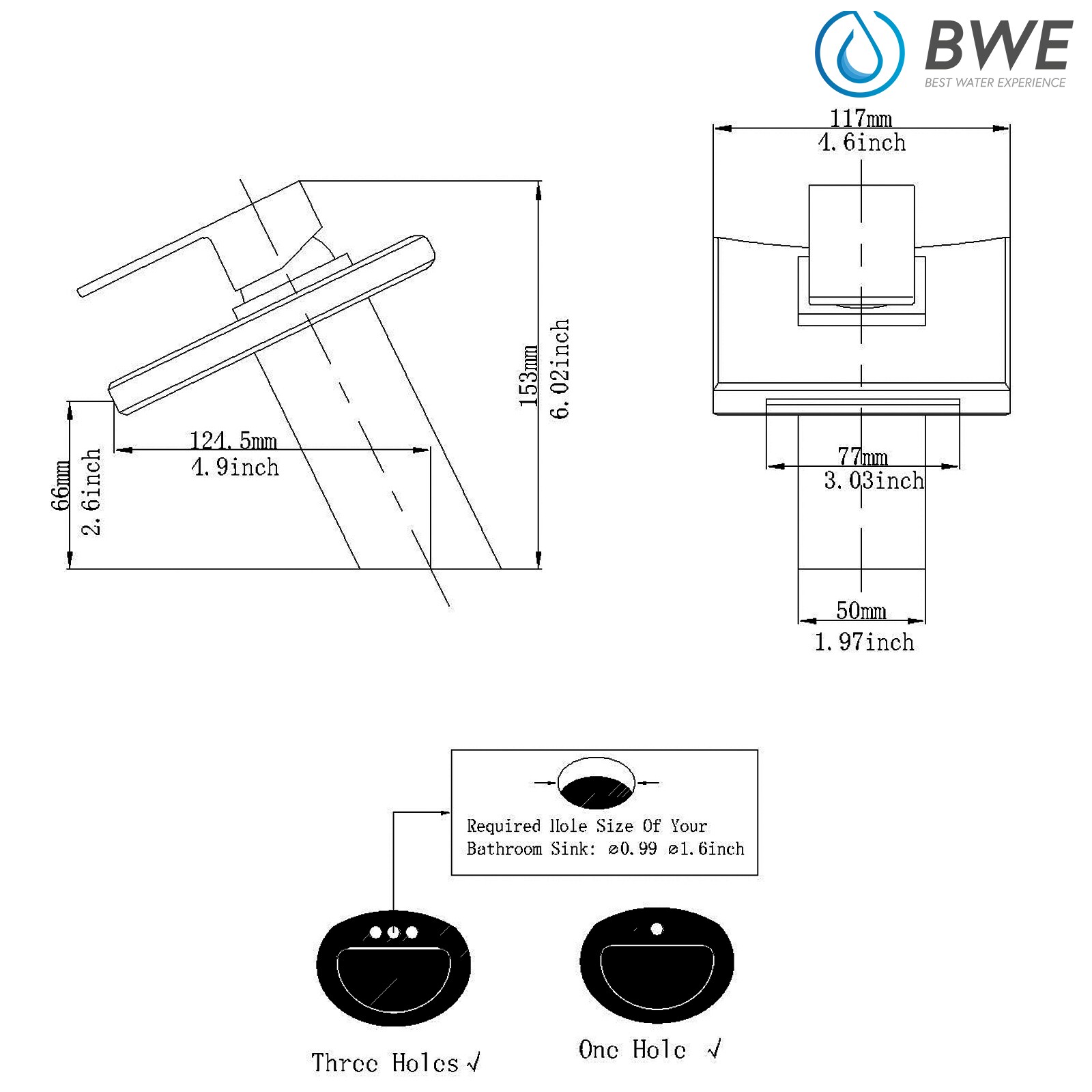 BWE A-92003-B-2 Lavatory-Faucets - View #8