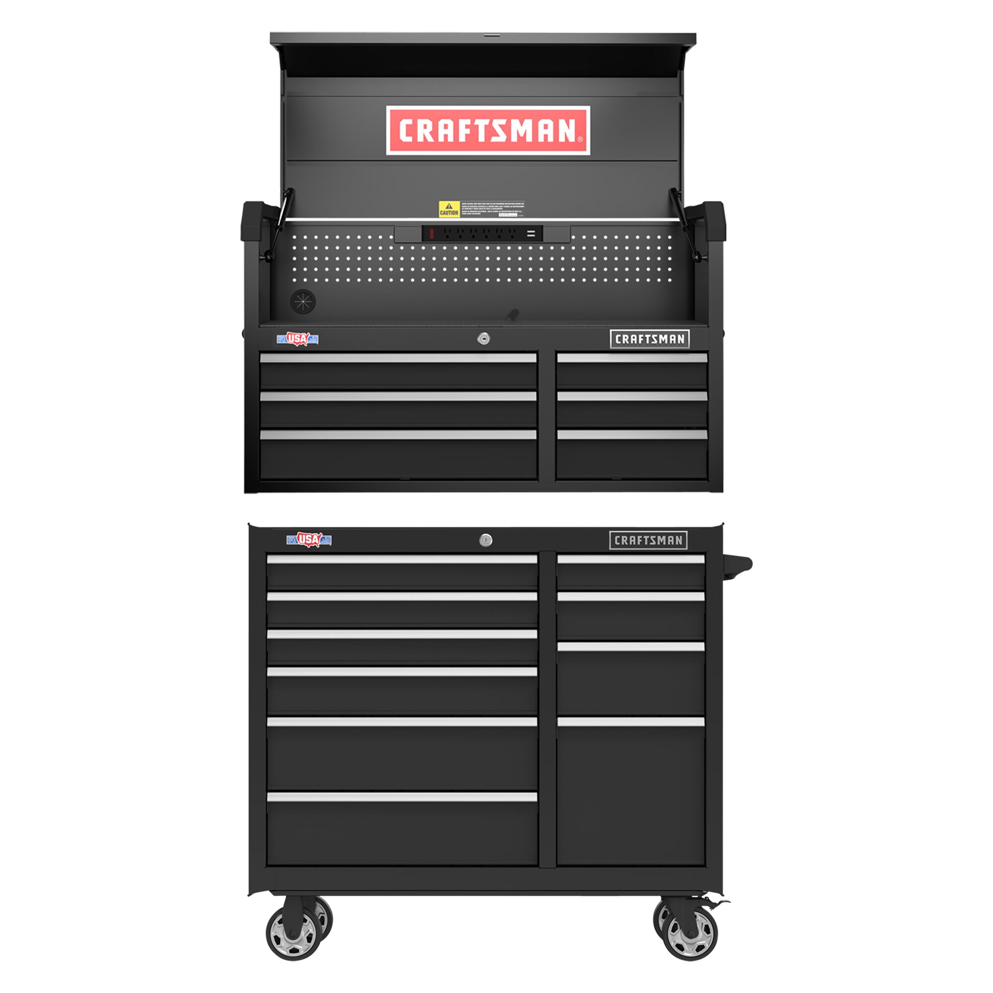 Craftsman S2000 41 10 Drawer Steel Rolling Tool Cabinet H X 50 OFF