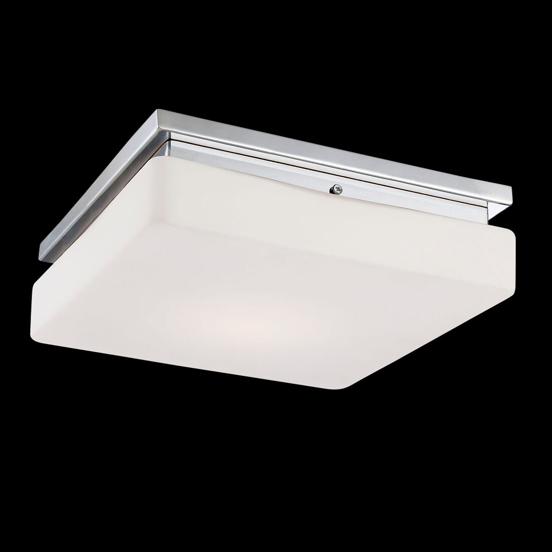 Eurofase 26632-032 Ellsworth 1-Light 11.5-in Chrome Flush Mount Light