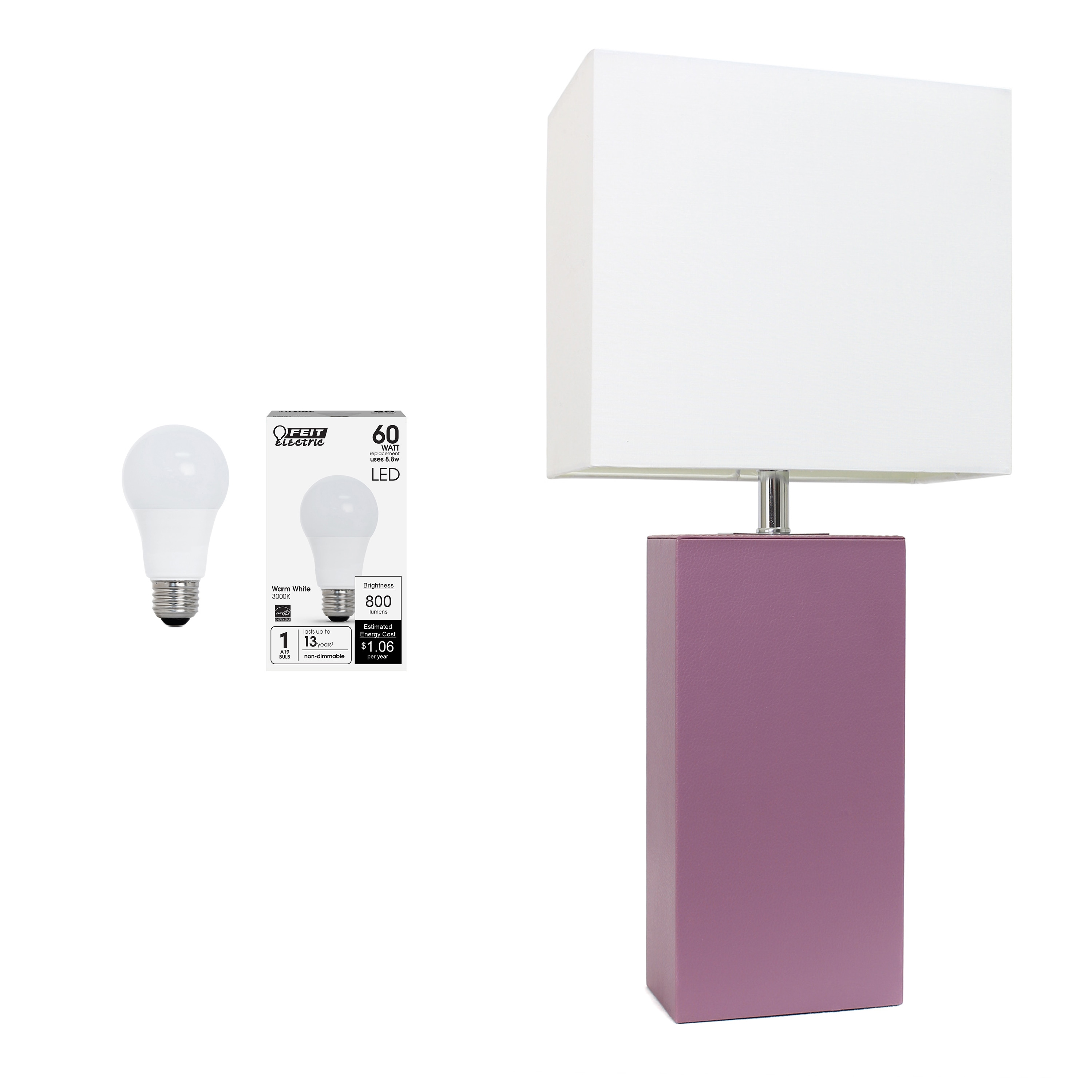 Lalia Home LHT-3008-PR-LB Table-Lamps - View #10