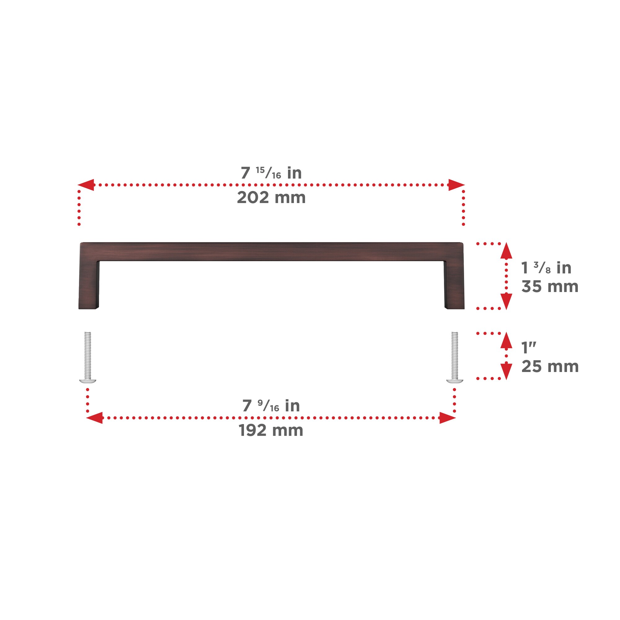 Richelieu BP873192BORB Cabinet-Pulls - View #5