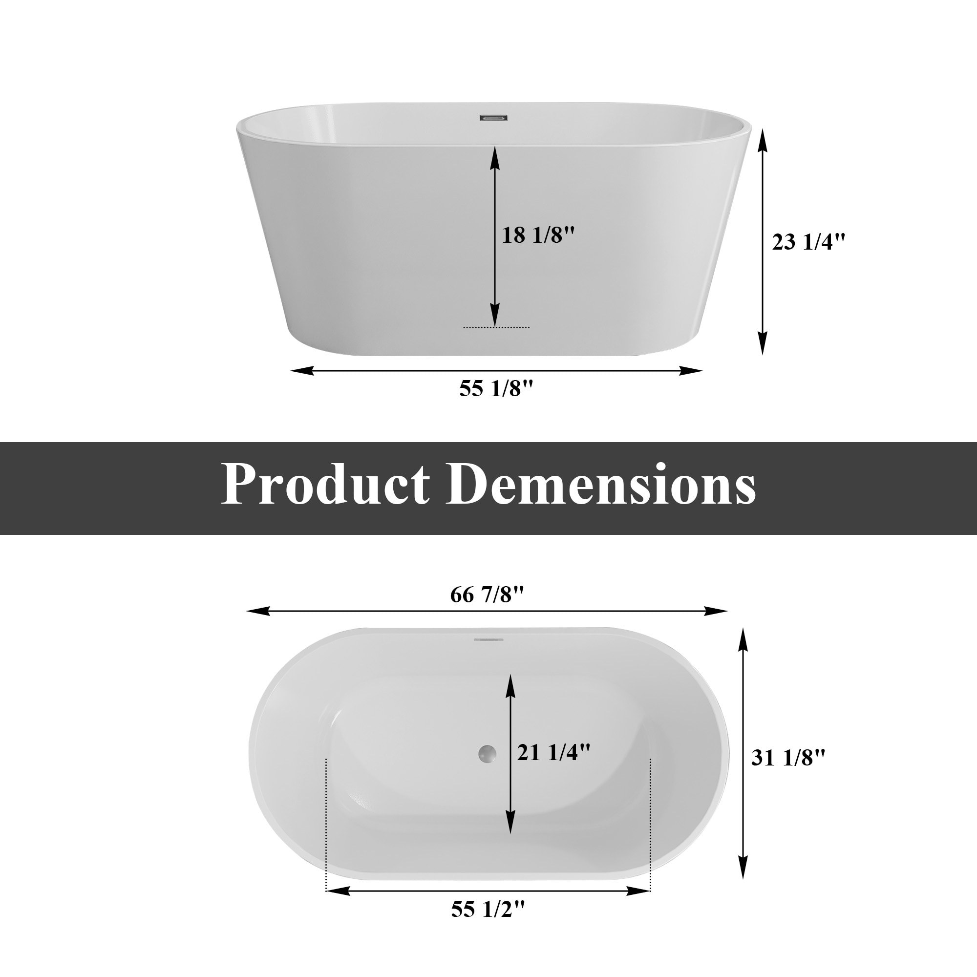 CASAINC CA-BT-84909 bathtubs - View #5