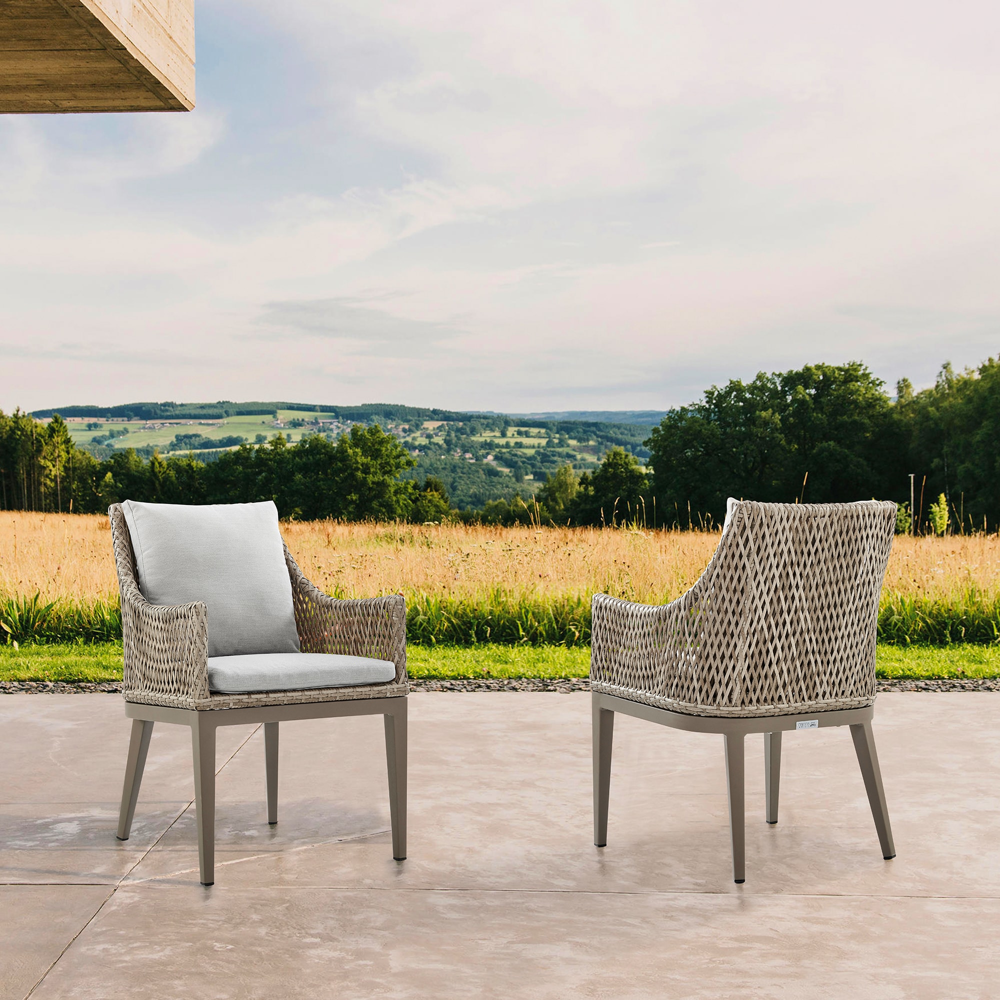 Armen Living LCGDCHGR Dining-Chairs - View #8