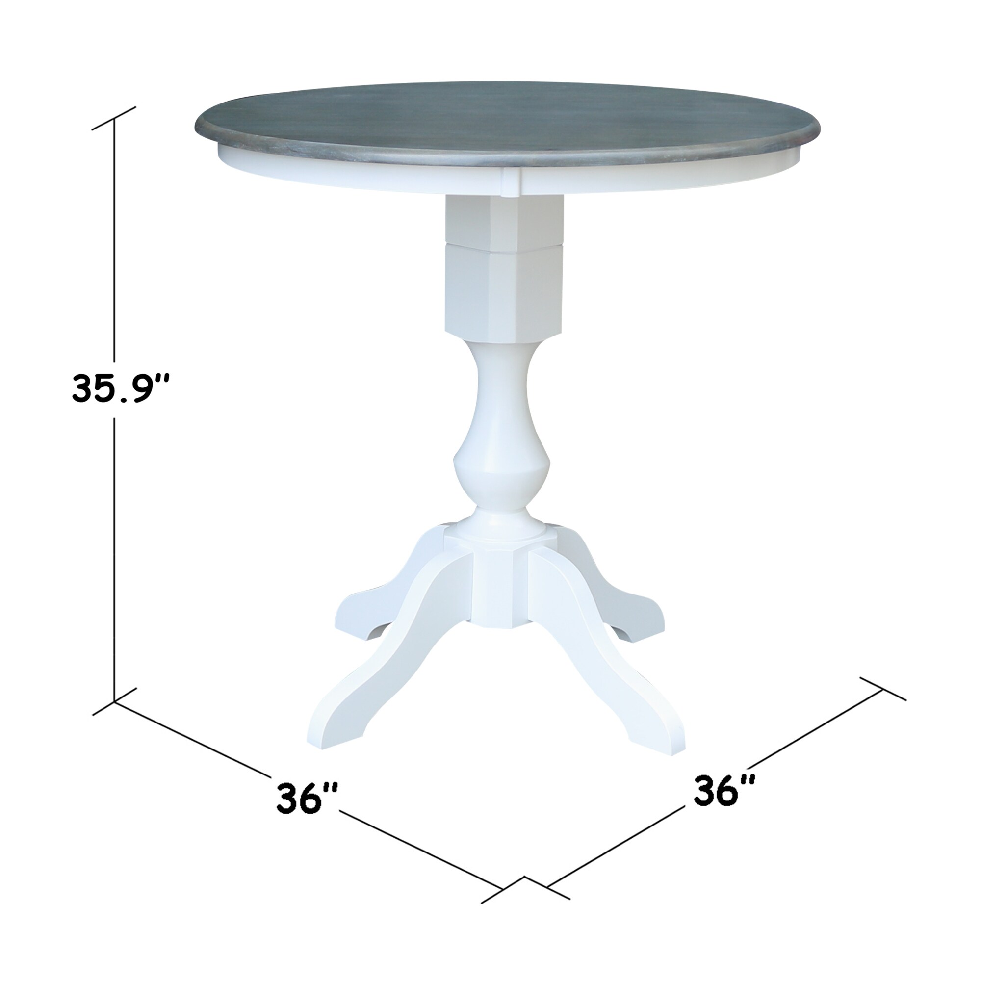 International Concepts K05-36RT-11P Dining-Tables - View #4