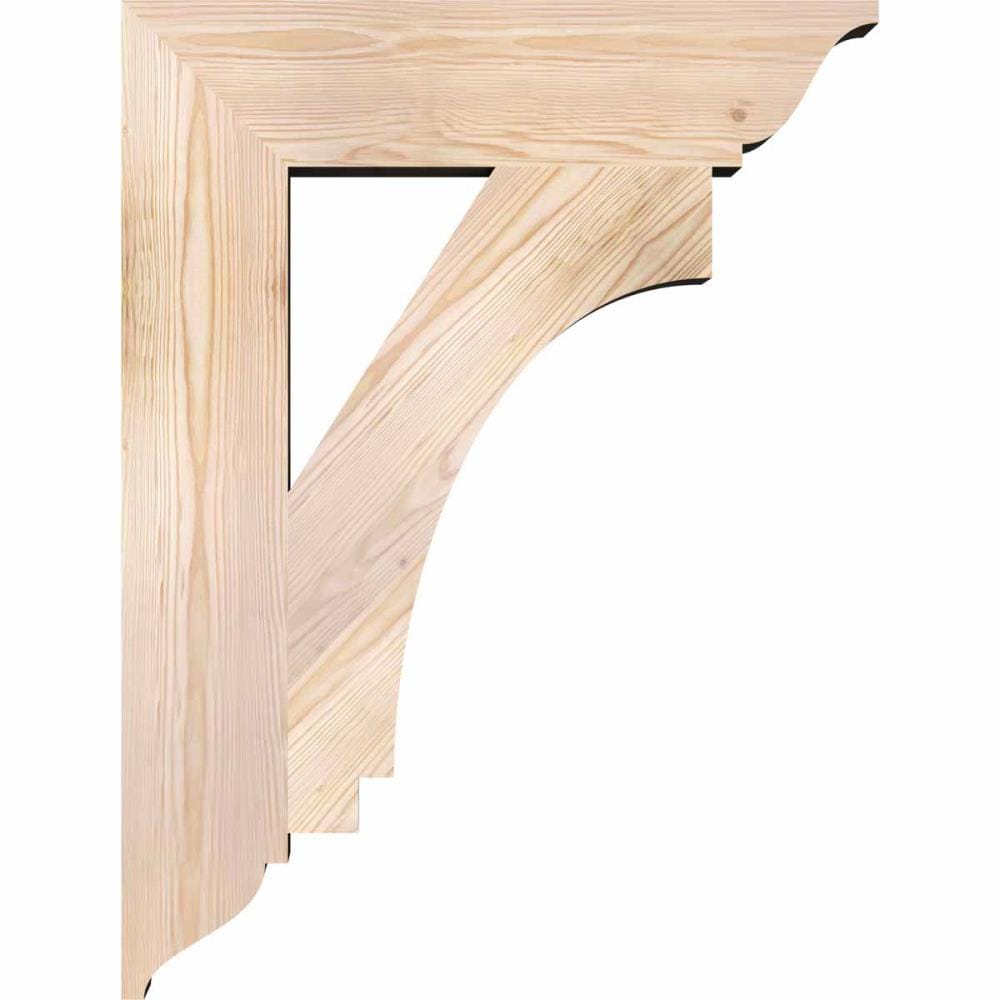 Ekena Millwork BKT06X26X34IMP01SDF Exterior-Brackets-Braces - View #3