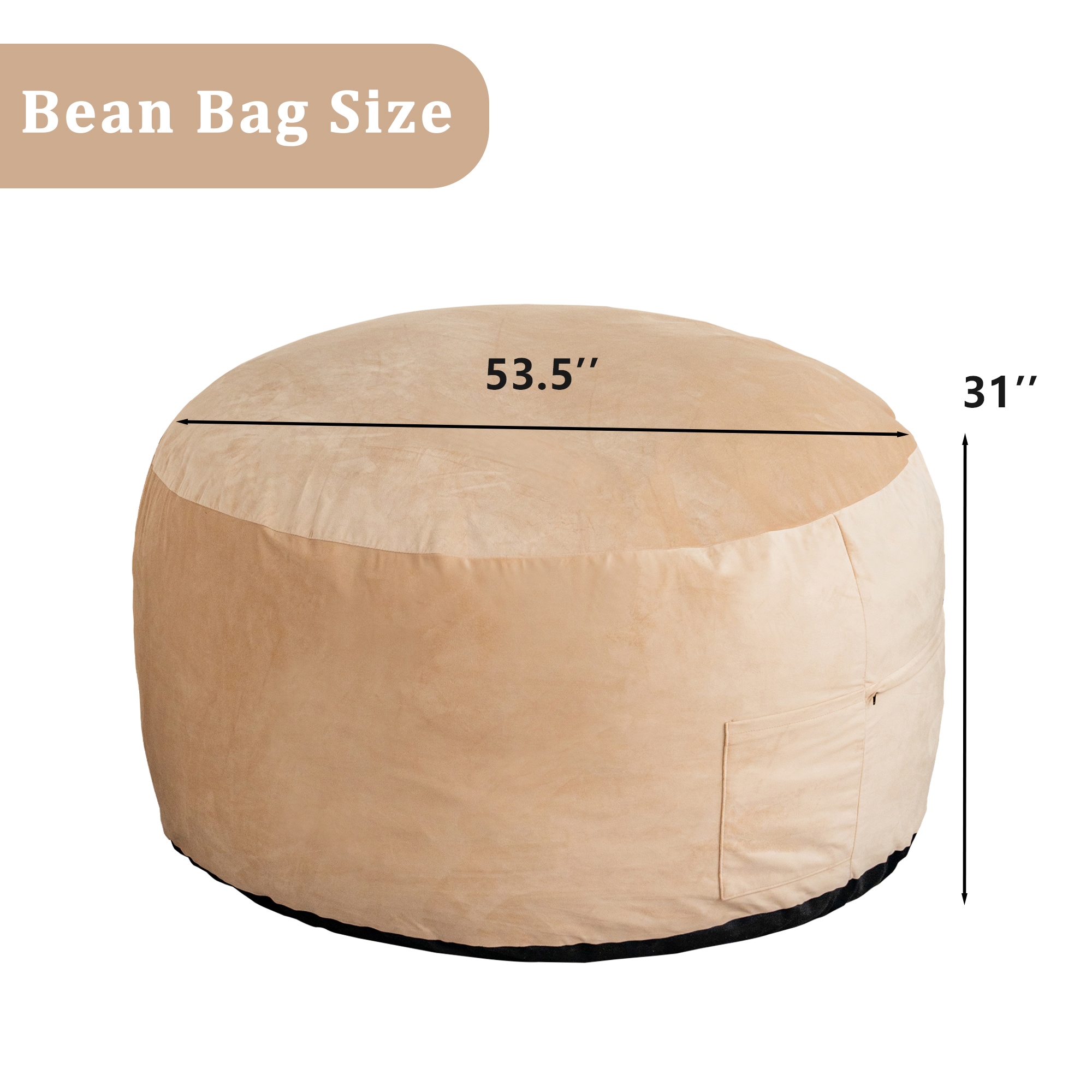 Bybafun YD4800011 Bean-Bag-Chairs - View #6