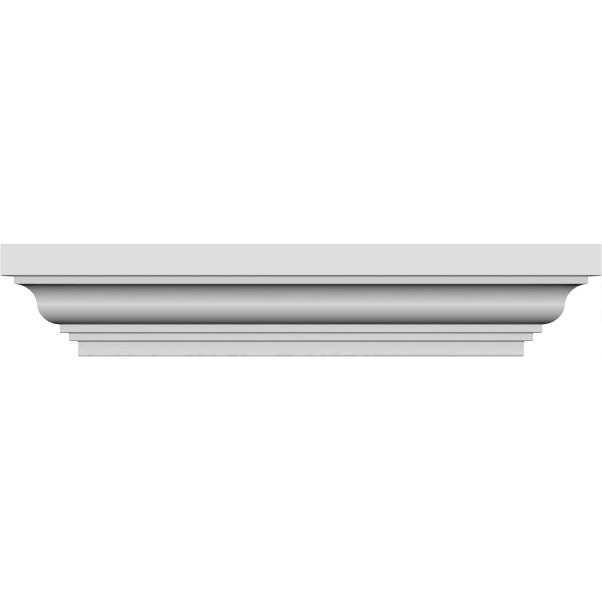 Ekena Millwork CRH04X76ST-1 82-Inches W x 4.5-Inches L Urethane Crosshead