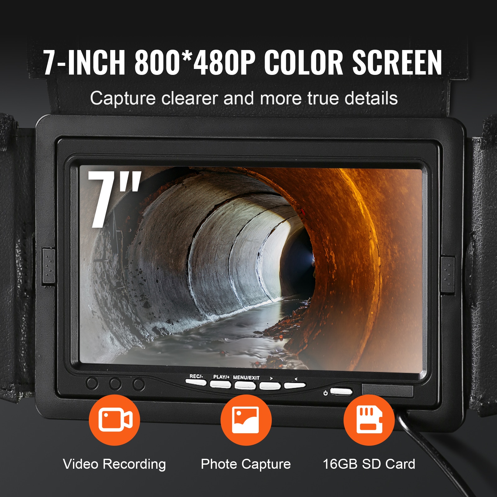 VEVOR LXKXSGDNKJ740GLJEV1 Inspection-Cameras - View #4